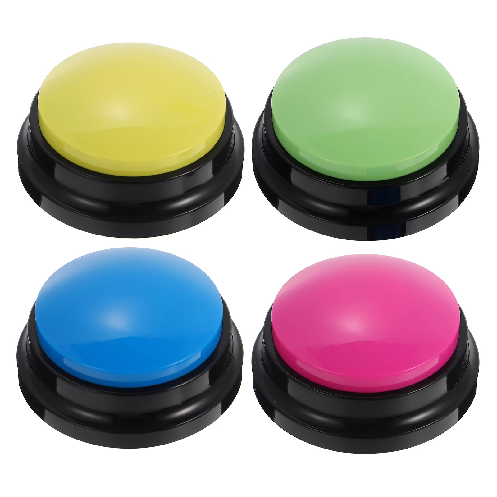 NUOLUX 4pcs Professional Dog Talking Buttons Dog Buttons for Communication Pet Supply