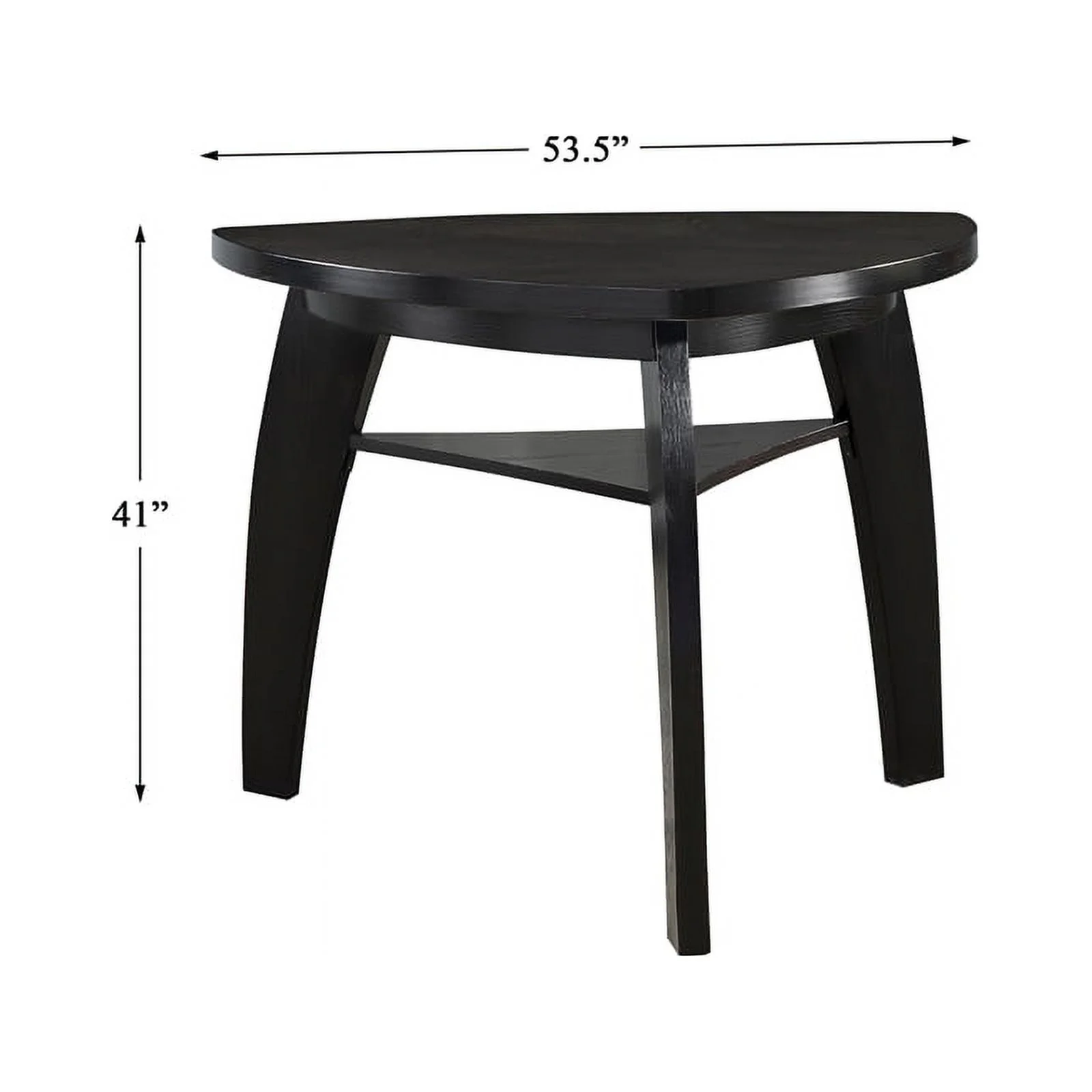 Lexicon Hillshaw 4-Piece Wood Dining Set in Brown