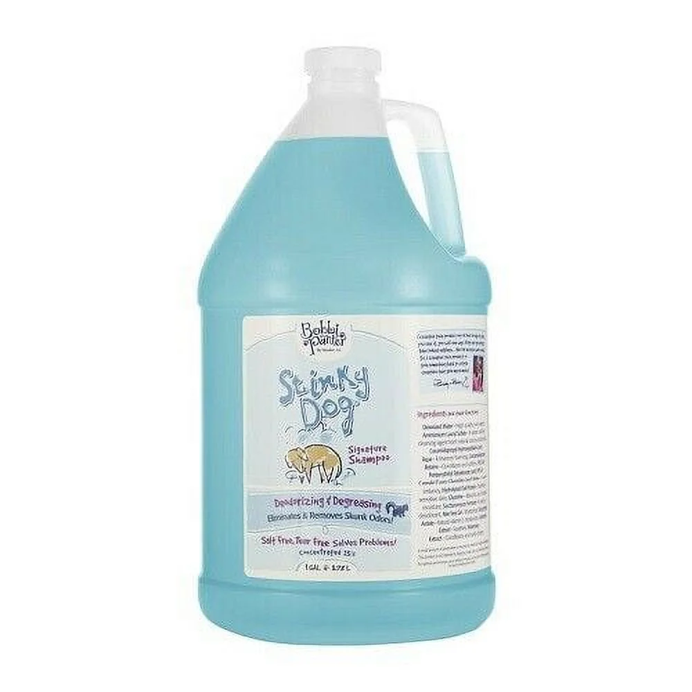 Stinky Dog Shampoo Grooming Eliminate Odor Degreasing Concentrate Choose Size (Shampoo - 1 gallon)
