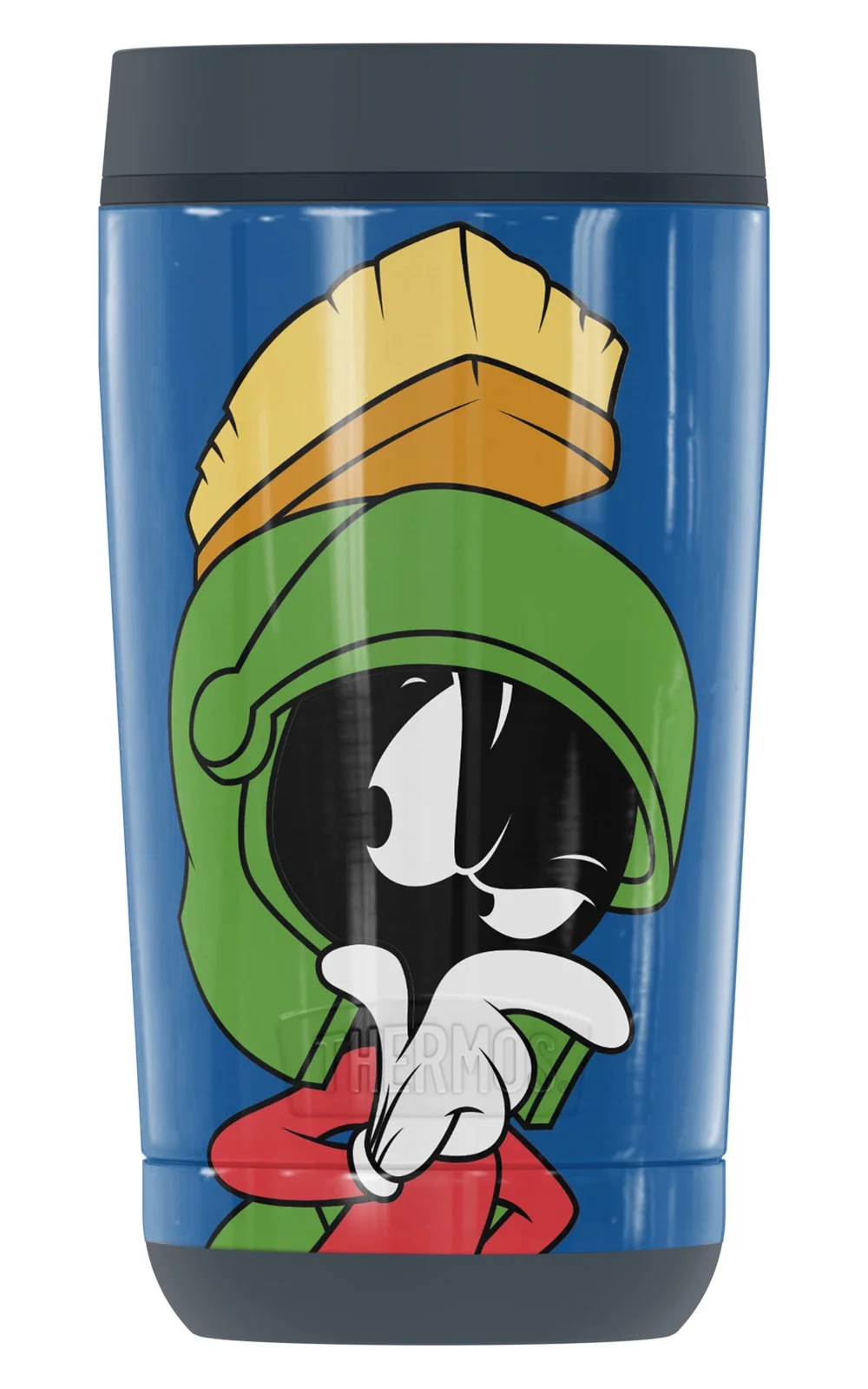 Looney Tunes Marvin The Martian, GUARDIAN COLLECTION BY THERMOS Stainless Steel Travel Tumbler, Vacuum insulated & Double Wall, 12oz