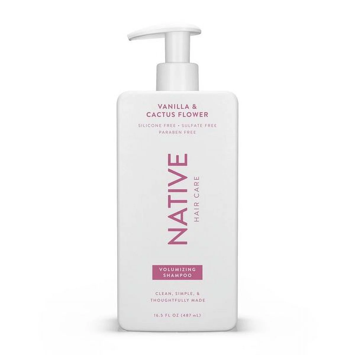 Native - Vanilla & Cactus Flower - Volumizing Shampoo 16.5 fl oz