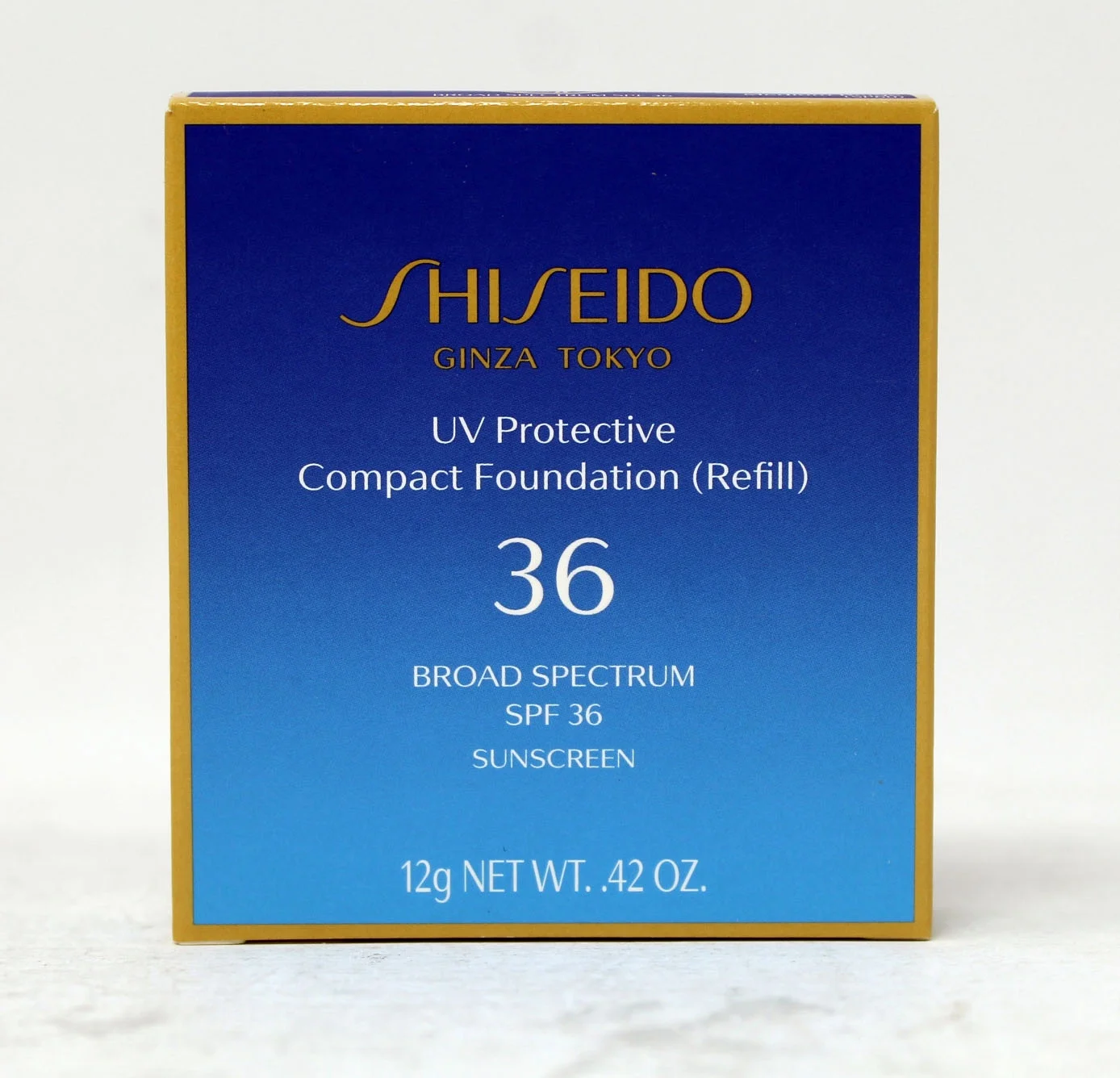 Shiseido UV Protective Compact Foundation (Refill) SPF 36 Medium Beige .42 Ounce