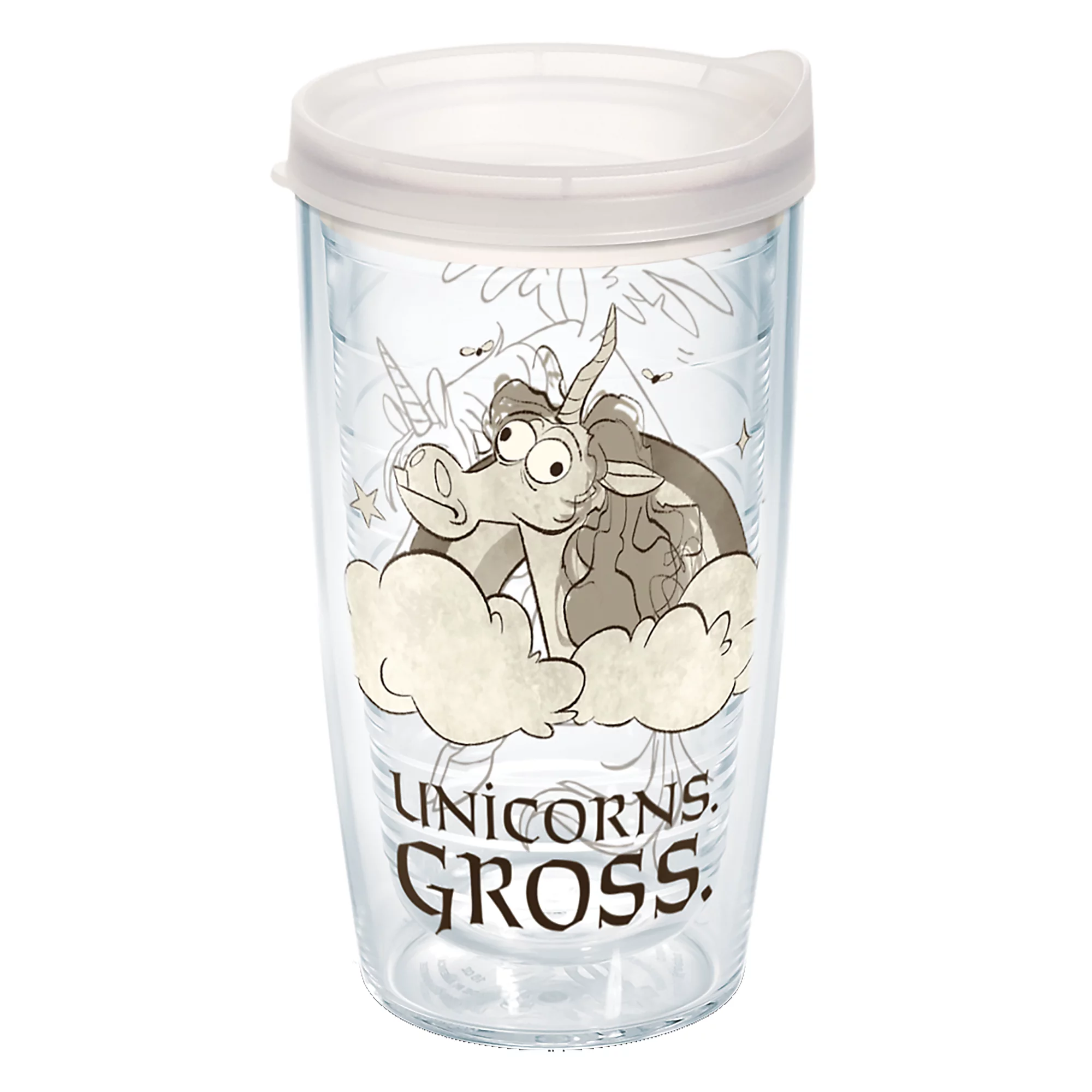 Tervis Disney - Onward Unicorns Made in USA Double Walled  Insulated Tumbler Travel Cup Keeps Drinks Cold & Hot, 16oz, Classic