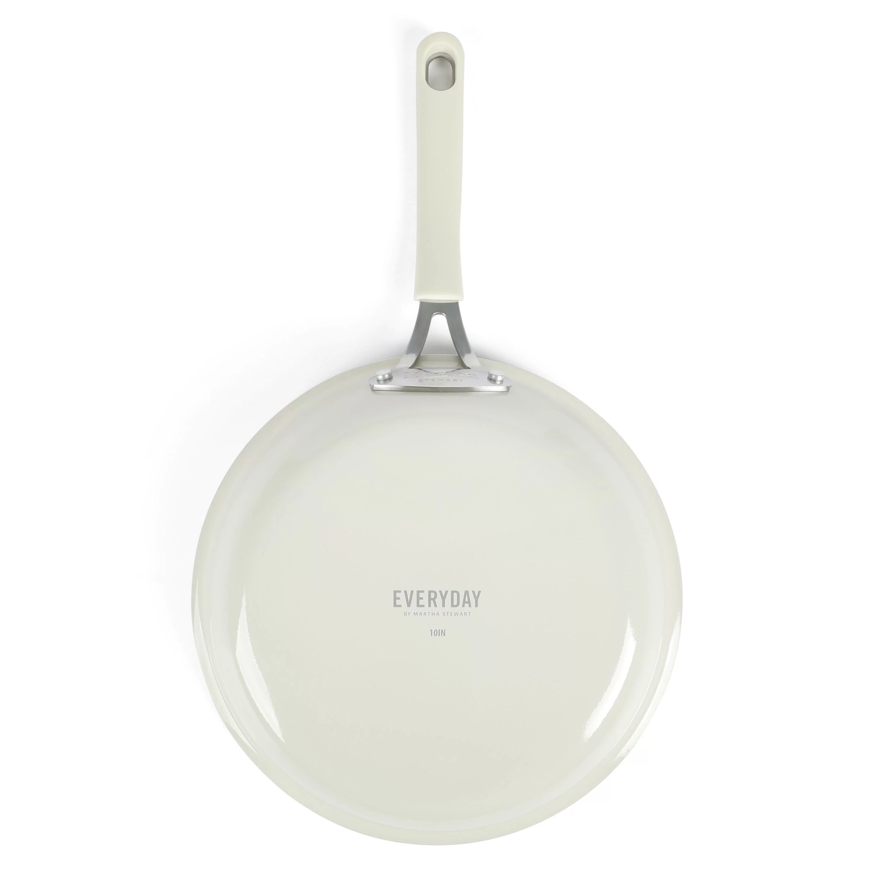 Martha Stewart Everyday Charlemont 10-inch Linen Aluminum Fry Pan