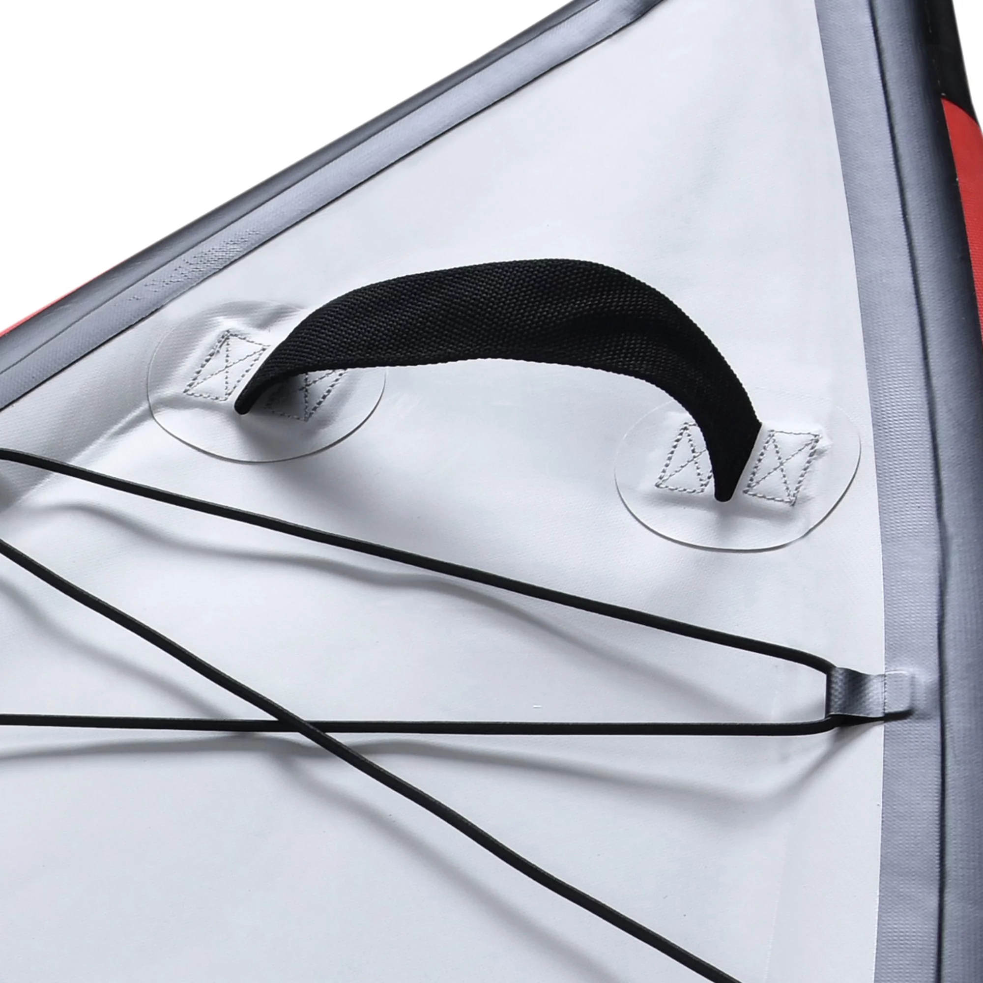 Officery Inflatable Kayak Set with Paddle & Air Pump, Portable Recreational Touring Kayak Foldable Fishing Touring Kayaks, Deluxe Extended Version Tandem 2 Person Kayak