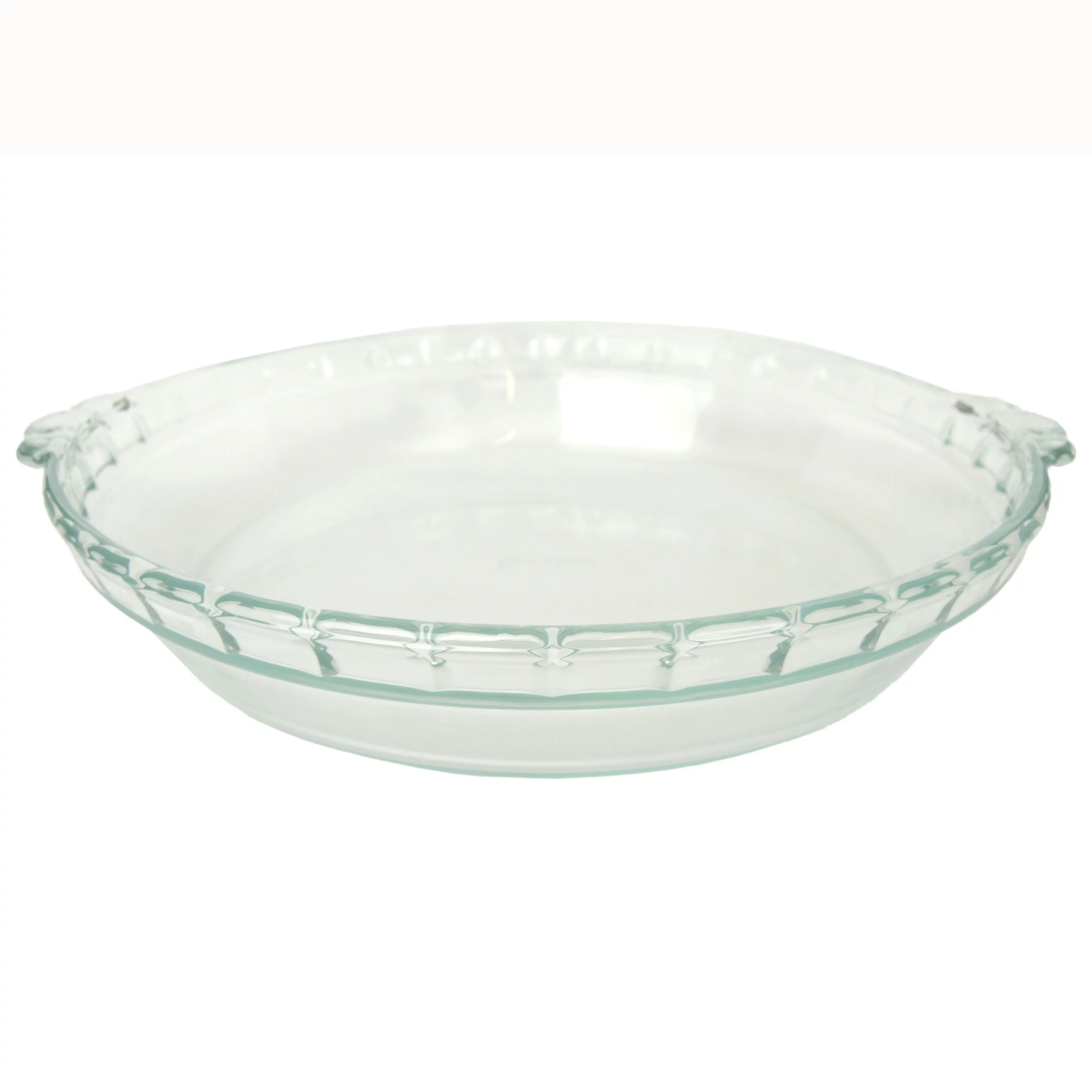 Pyrex Basics 9.5 in Round Glass Bakeware Pie Dish (3-Pack)