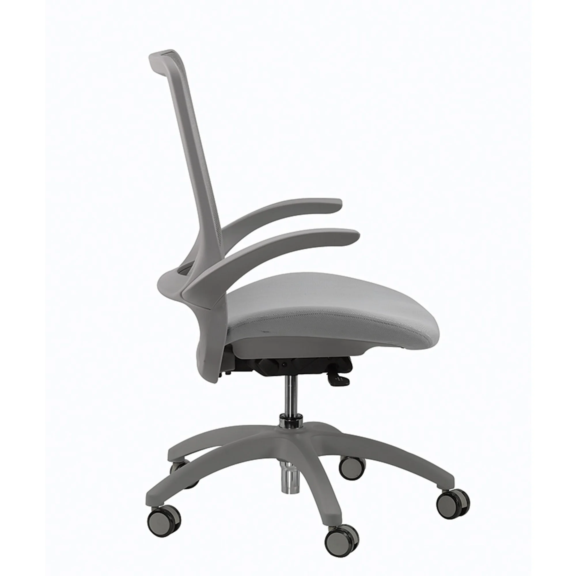 Eurotech Hawk Mesh Mid-Back Task Chair, Gray