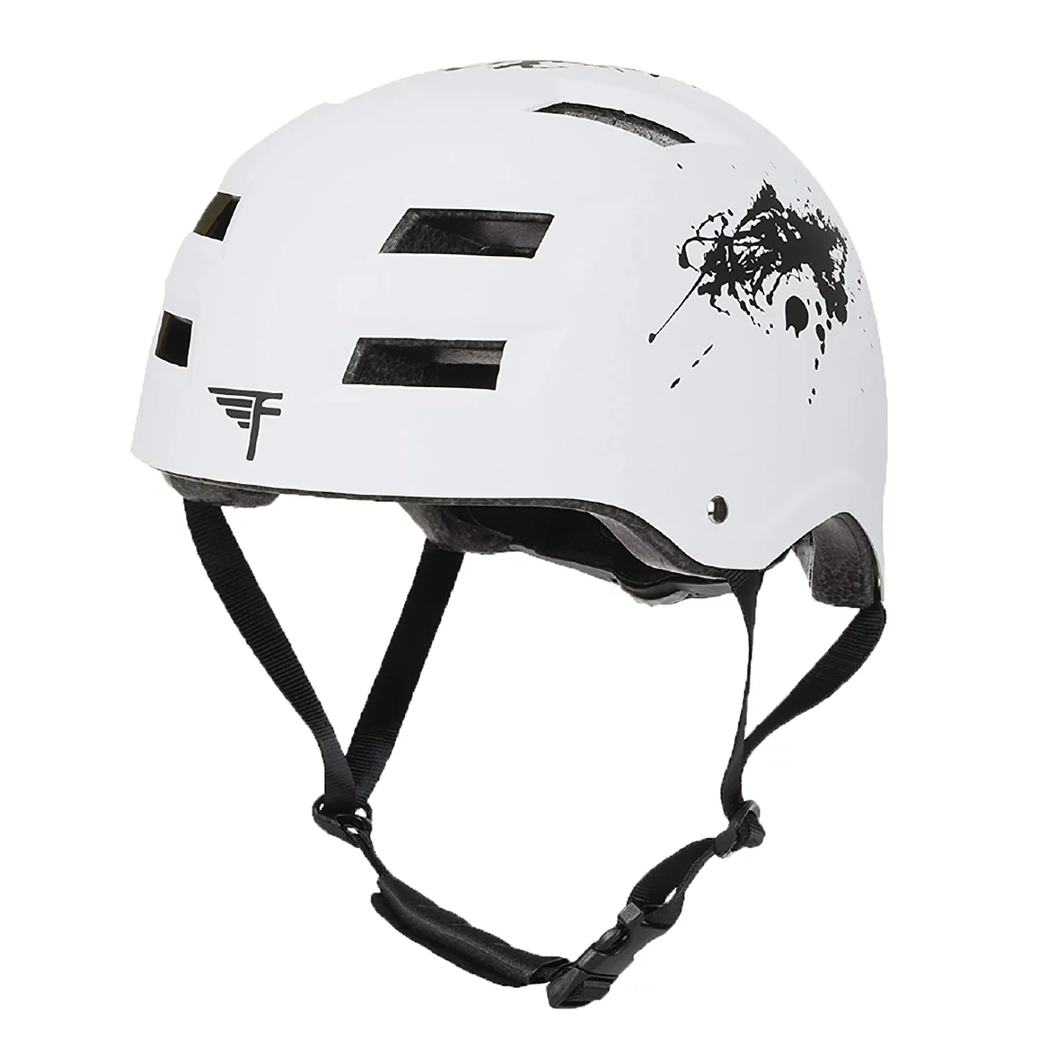 Flybar Multi Sport, Skateboard and Bike Helmet, For Kids and Adults, Ages 6+, Splatter, S/m