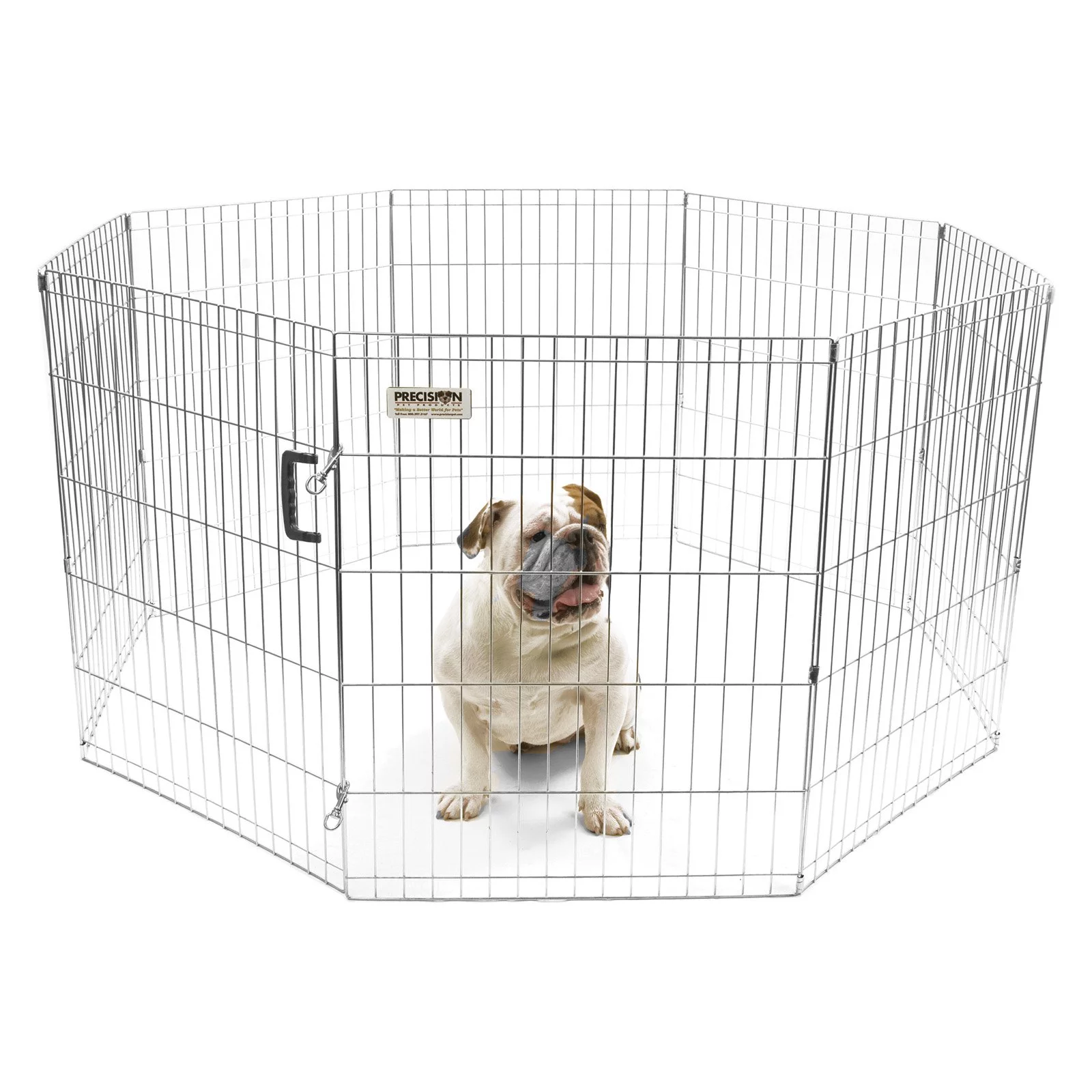 Precision Pet Silver ExPen with Snaps Boxed