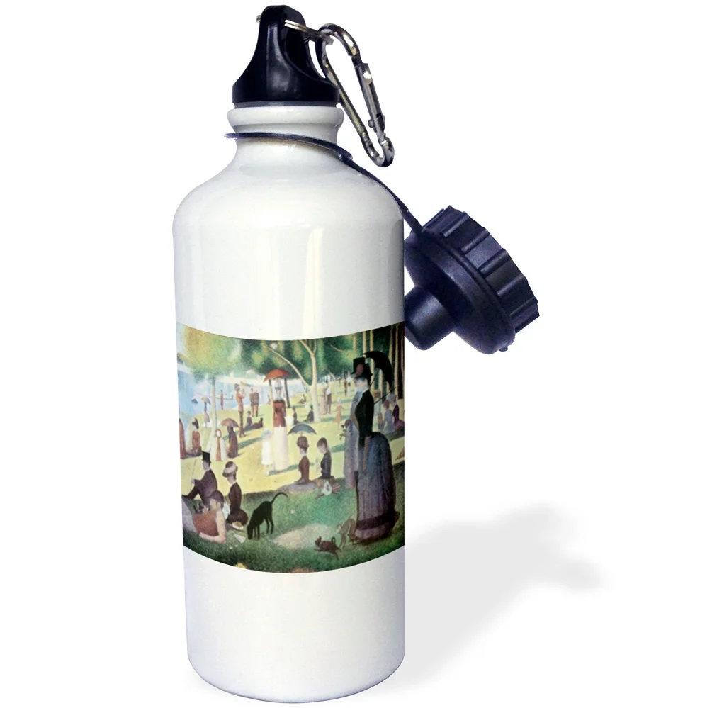 A Sunday Afternoon on the Island of La Grande Jatte by Georges-Pierre Seurat 21 oz Sports Water Bottle wb-127363-1