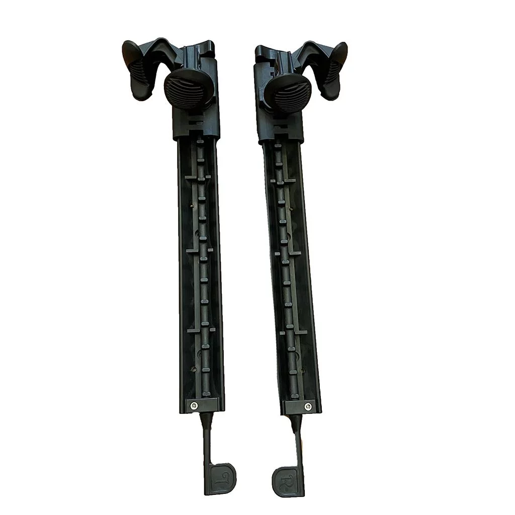 1 Pair of Adjustable Kayak Rudder Controls Footrest Footrests Footrests