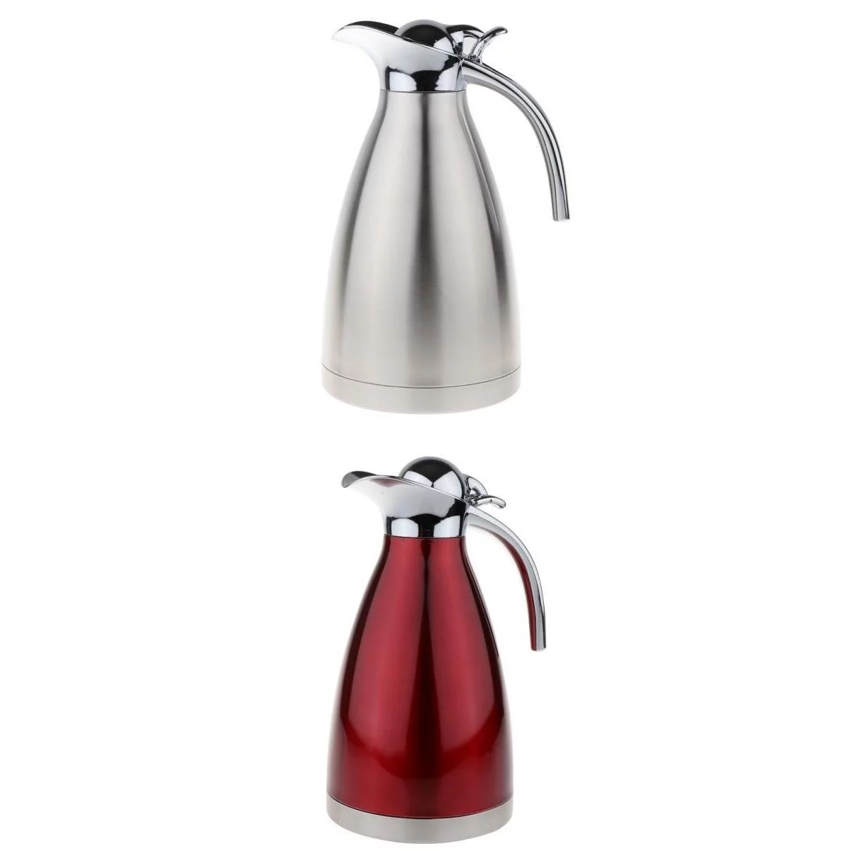 2Pcs &.5L Capacity Stainless Vacuum-sealed insulation Carafe/Coffee