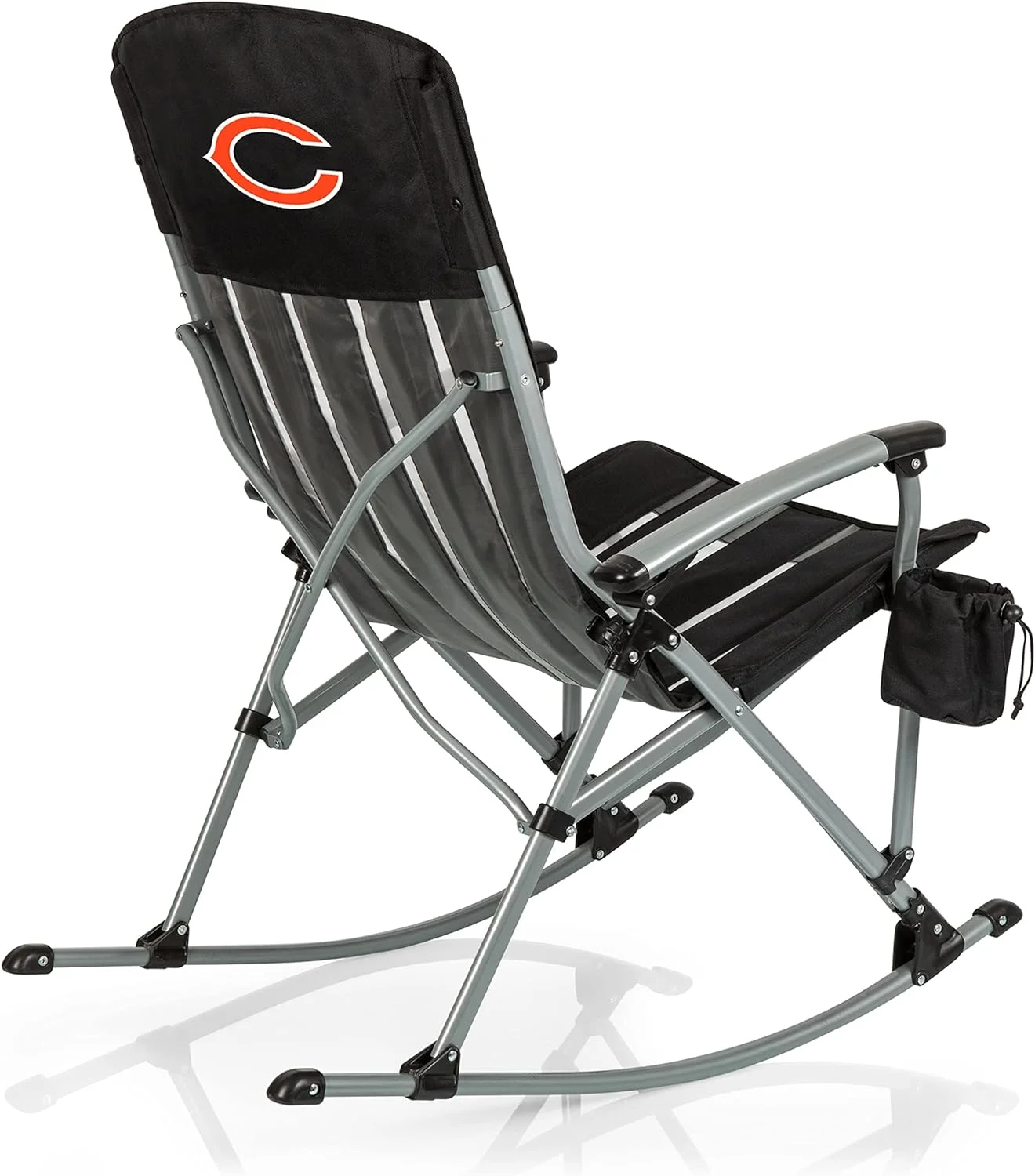 QCAI NFL Outdoor Rocking, XL Heavy Duty Camping Chair for Adults