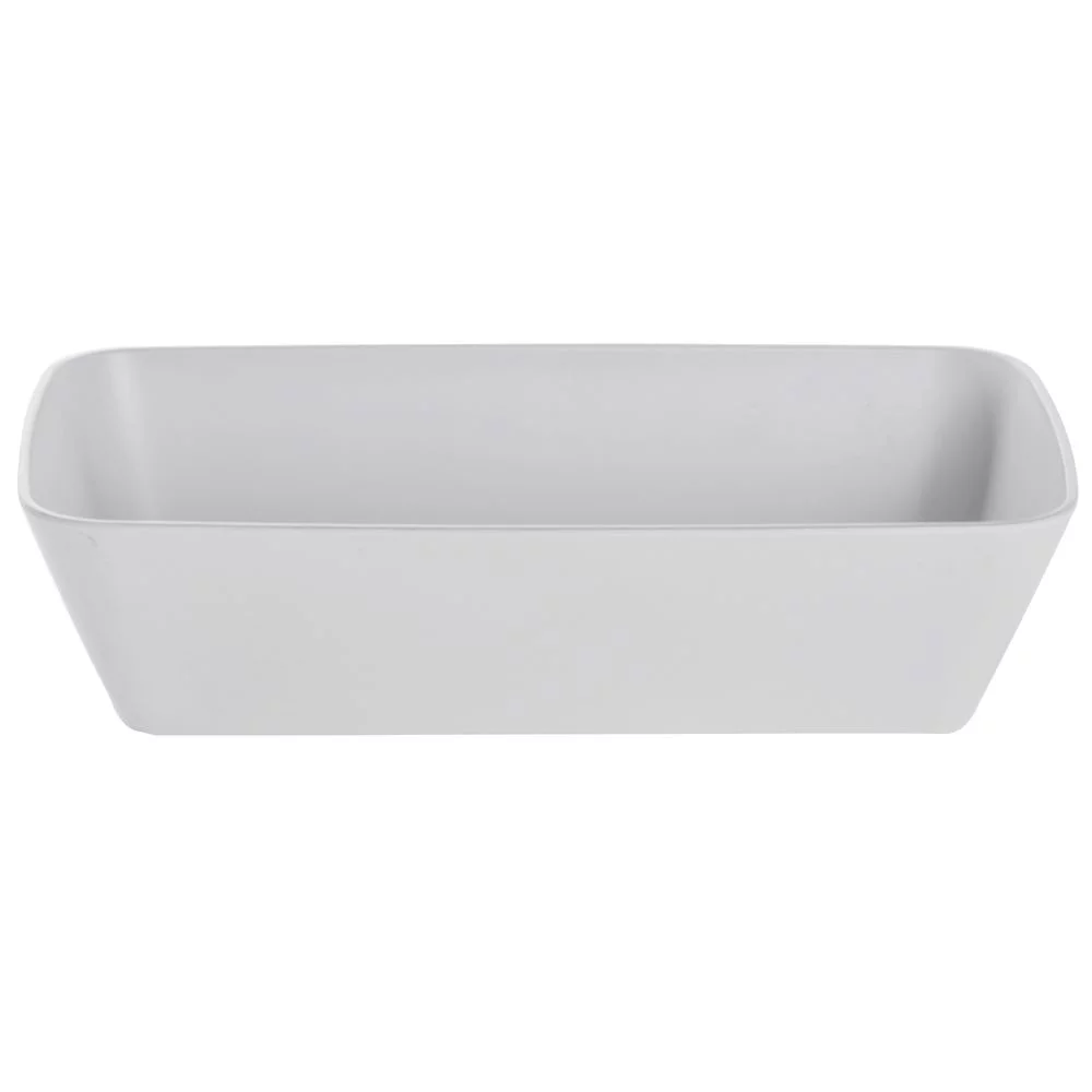 HUBERT® Serving Bowl White Soft Square - 12 1/2