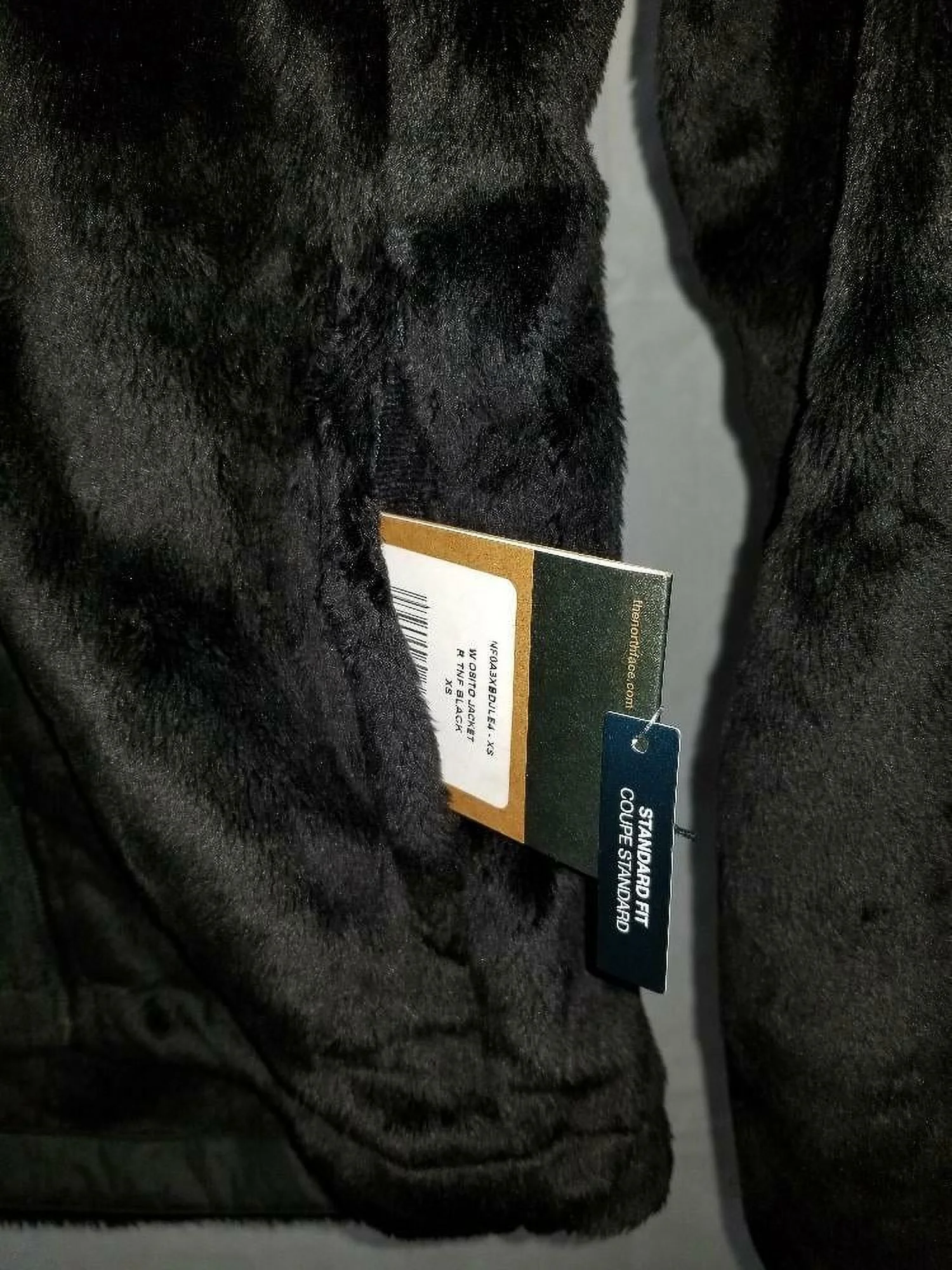 The North Face Women's Osito 2 Fleece Jacket - XS - Recycled Tnf Black