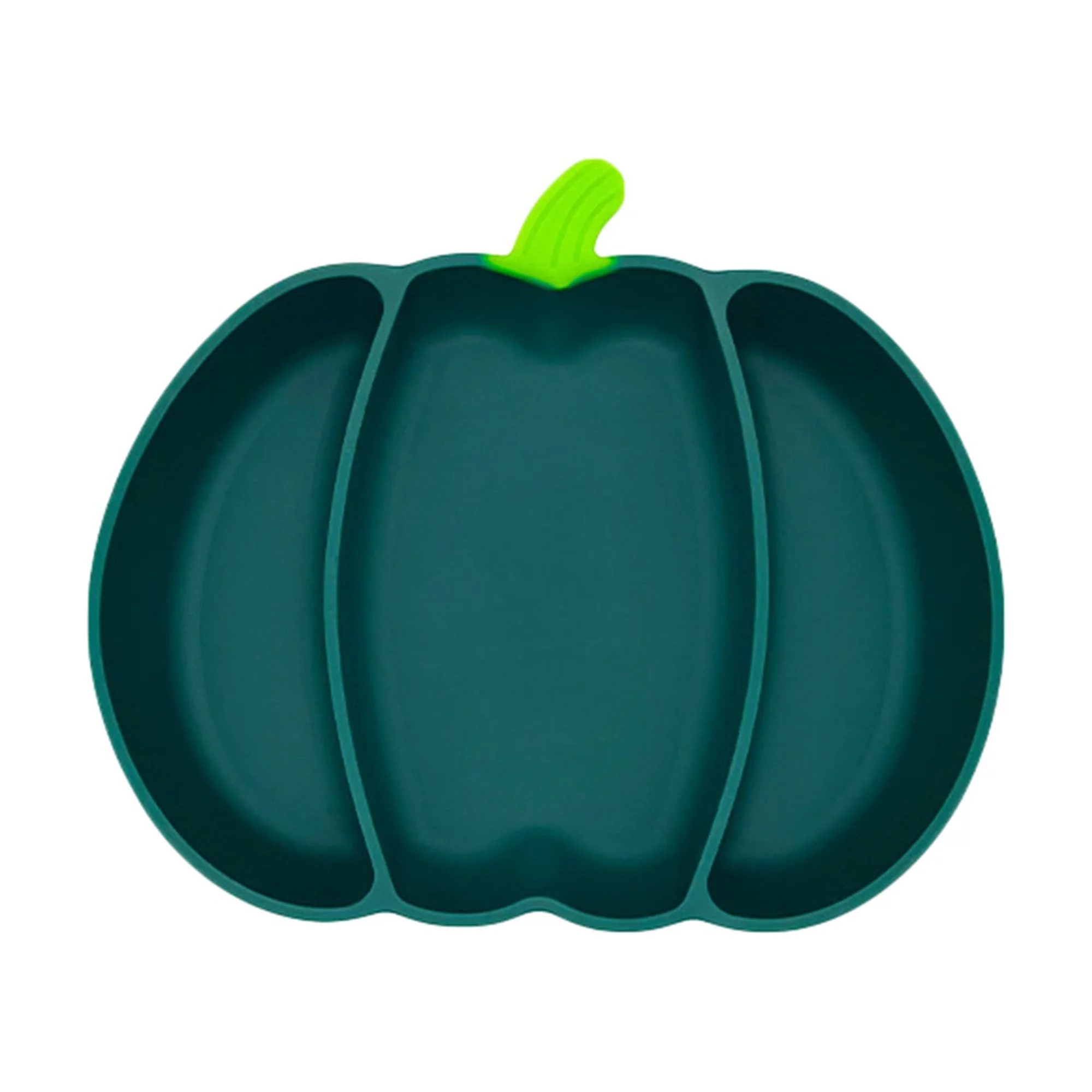 LSFYSZD Baby Plates Set, Toddler Suction Plates for Baby Pumpkin Design Feeding Supplies with Plate, Cup, Forks, Spoons and Bib