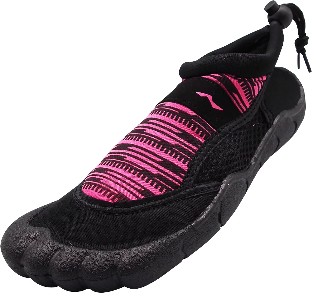 NORTY Womens Water Shoes Adult Female Aqua Socks Pink Black 9