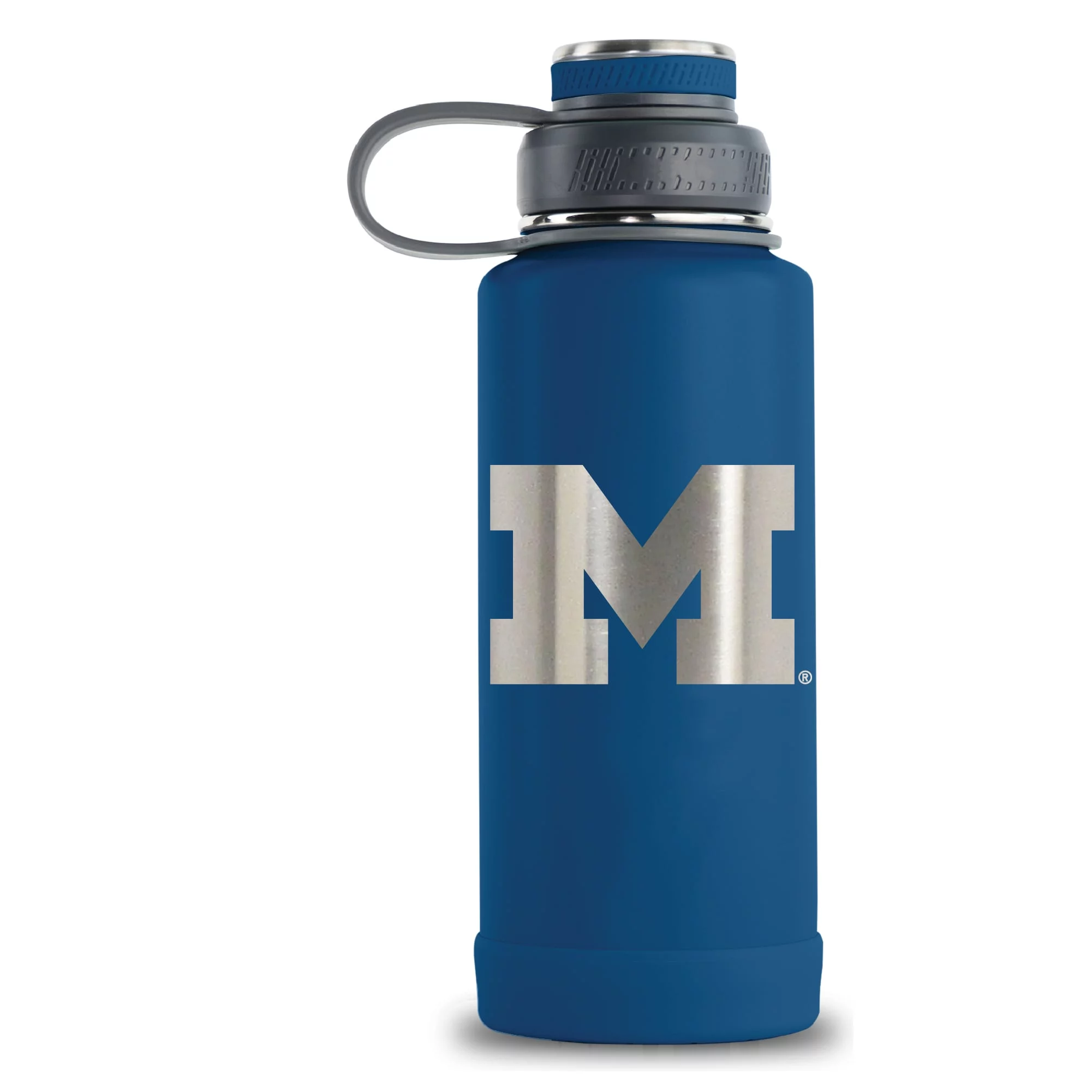 Navy Michigan Wolverines 32oz. EcoVessel Boulder Bottle