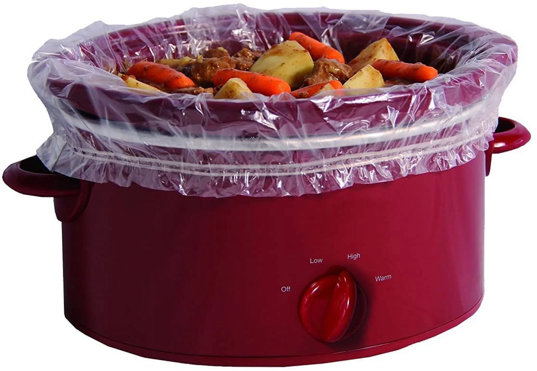 PanSaver 12 Pack Disposable Slow Cooker Liners Crockpot Liners Small Quart Cookers Liners with a Sure Fit Band - NSF approved, KOFK Certified Kosher