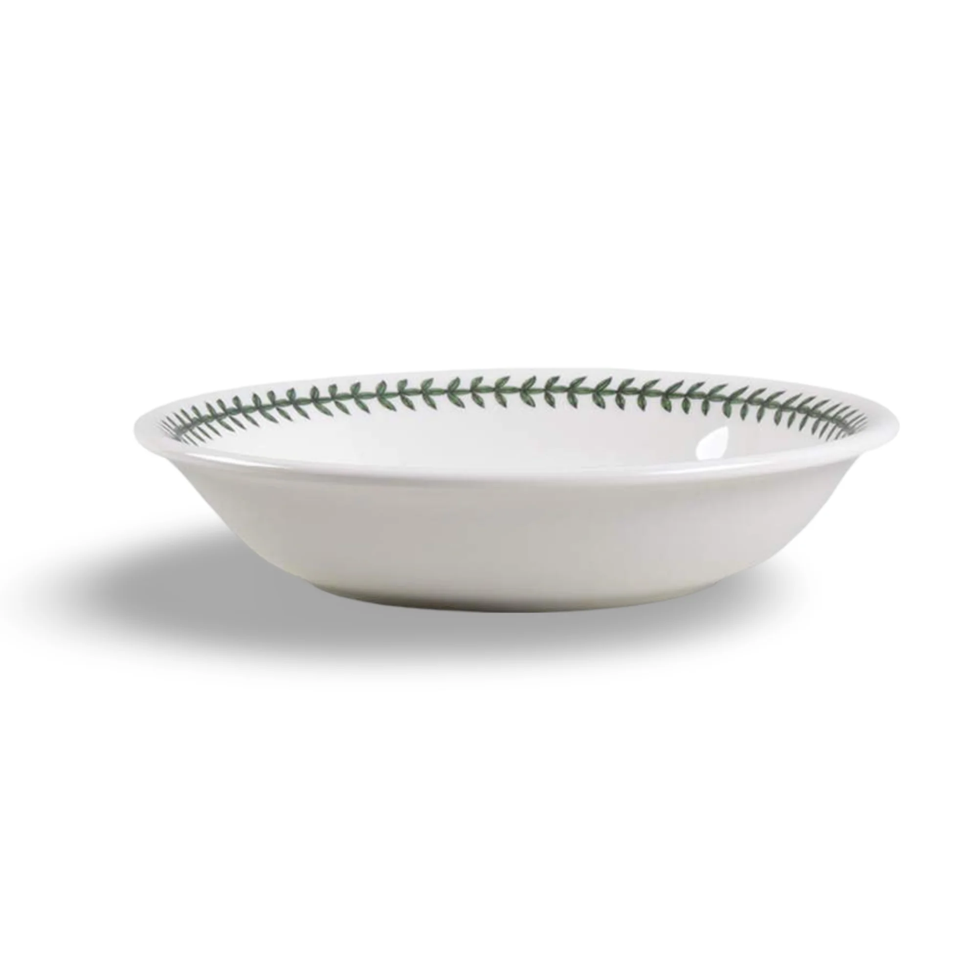 Portmeirion Botanic Garden Birds 8.5 Inch Pasta Bowl - West Bluebird, Dishwasher Safe