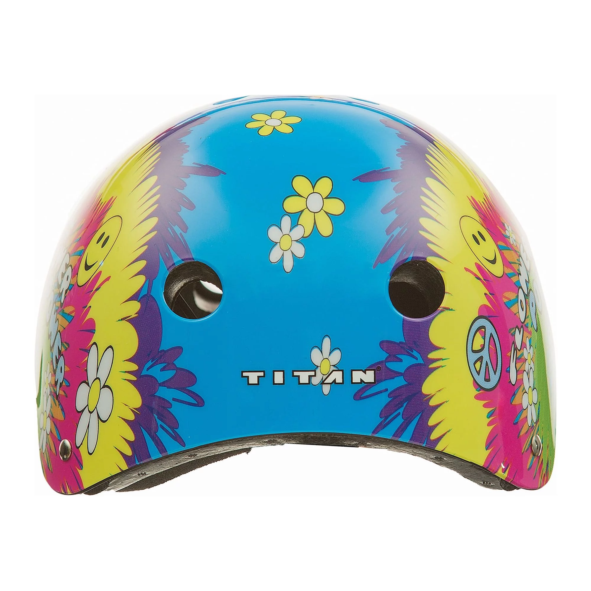 TITAN Flower Power Princess Protective BMX and Skateboard Helmet