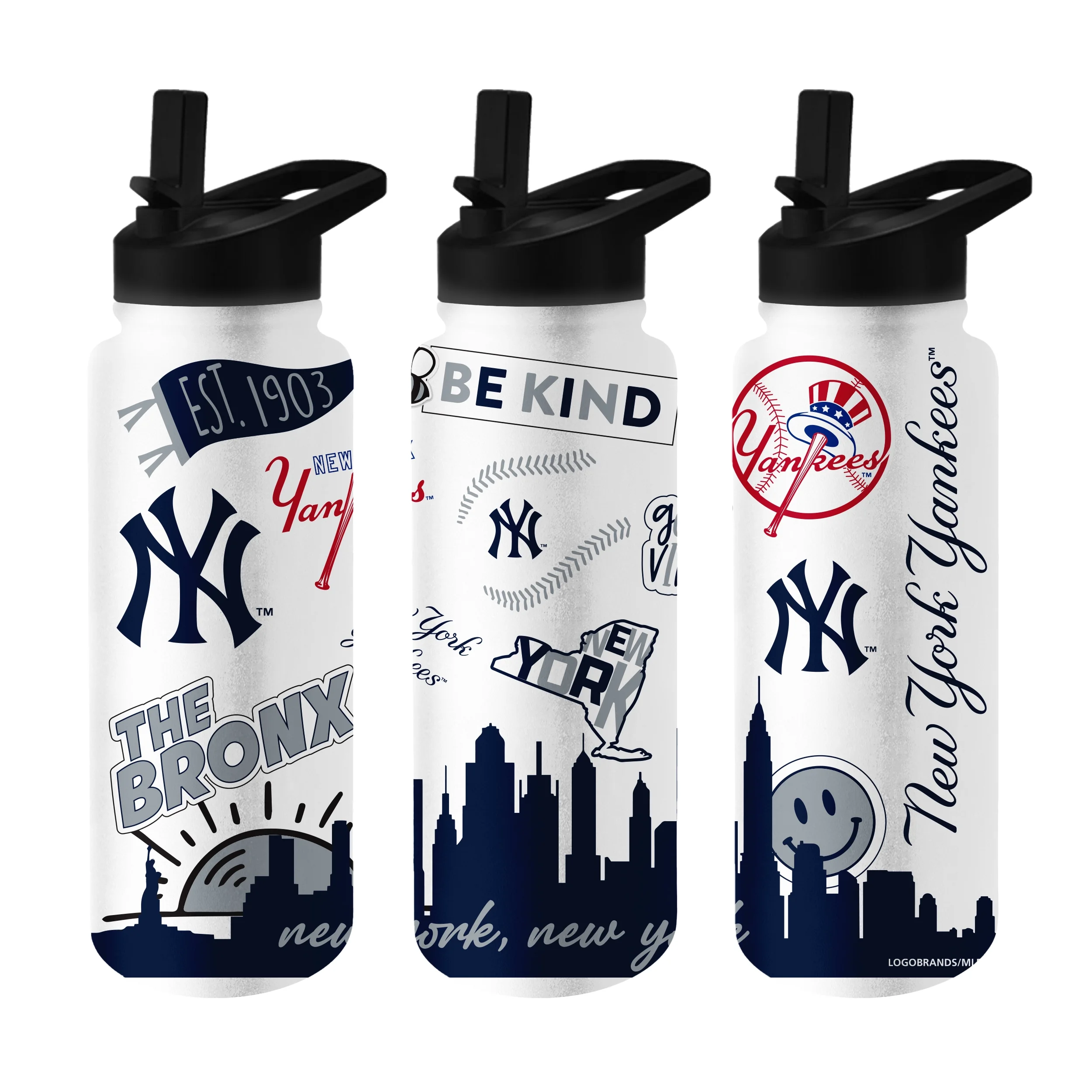 New York Yankees 34oz. Native Quencher Bottle