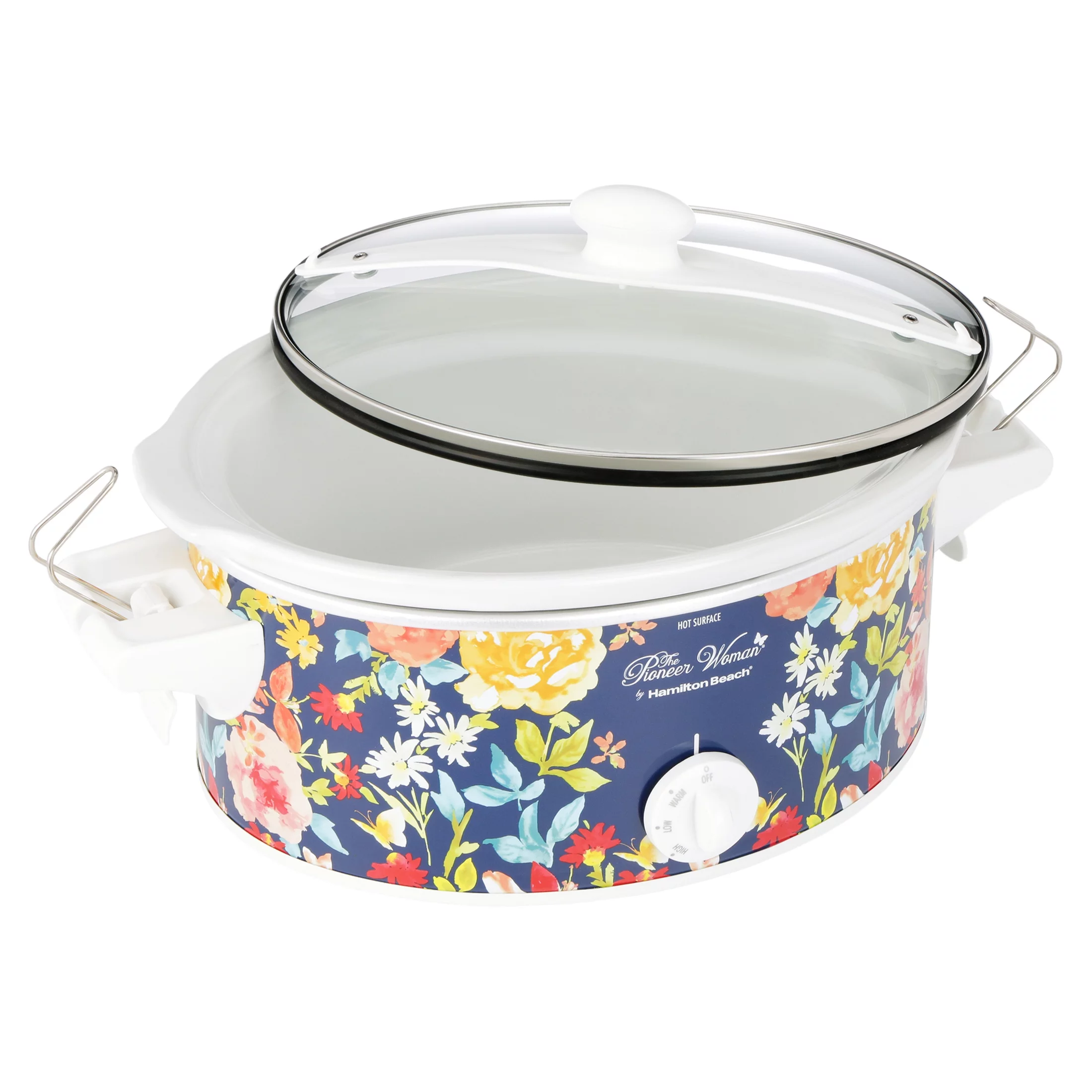 Pioneer Woman 6 Quart Portable Slow Cooker Fiona Floral | Model# 33066 By Hamilton Beach