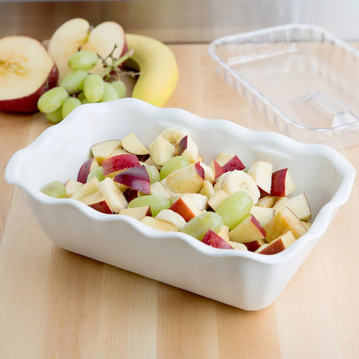 Deli Crock 2 Quart White