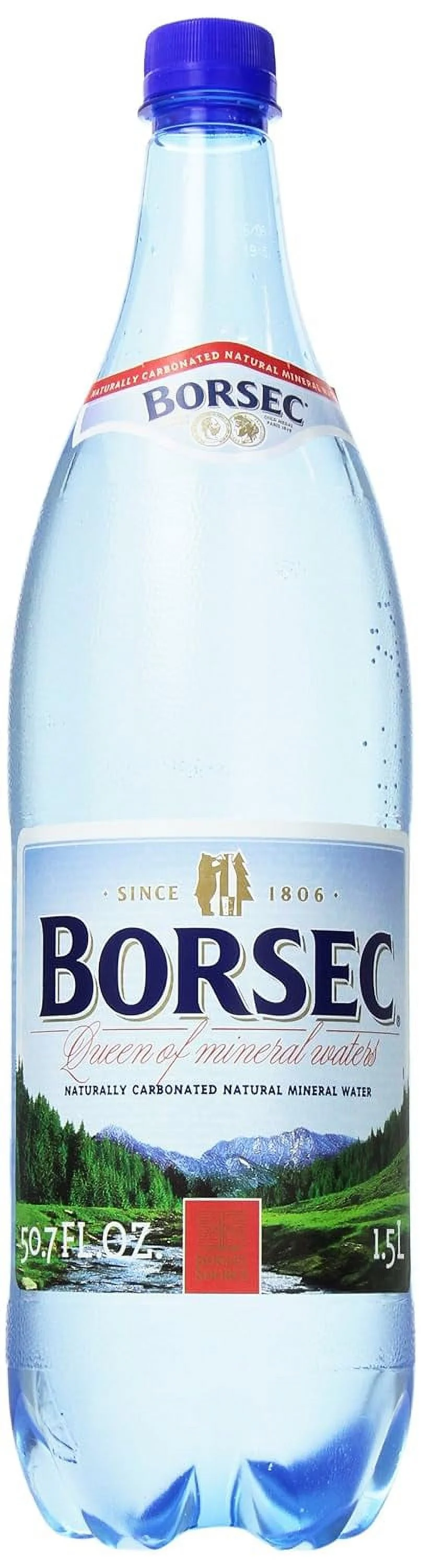 Borsec Mineral Water, 50.7 Fl Oz (Pack of 6)