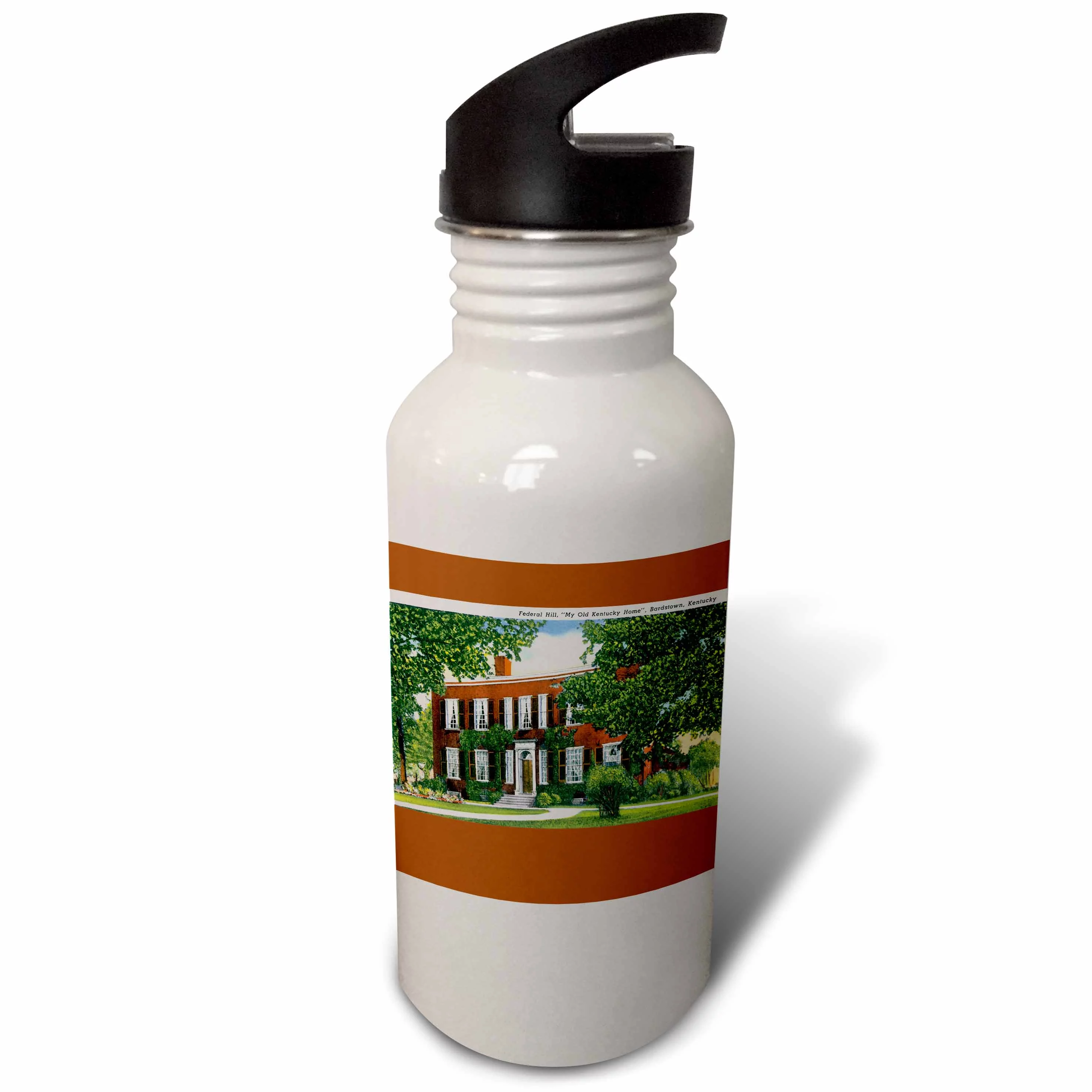 Federal Hill My Old Kentucky Home, Bardstown, Kentucky 21 oz Sports Water Bottle wb-170067-1