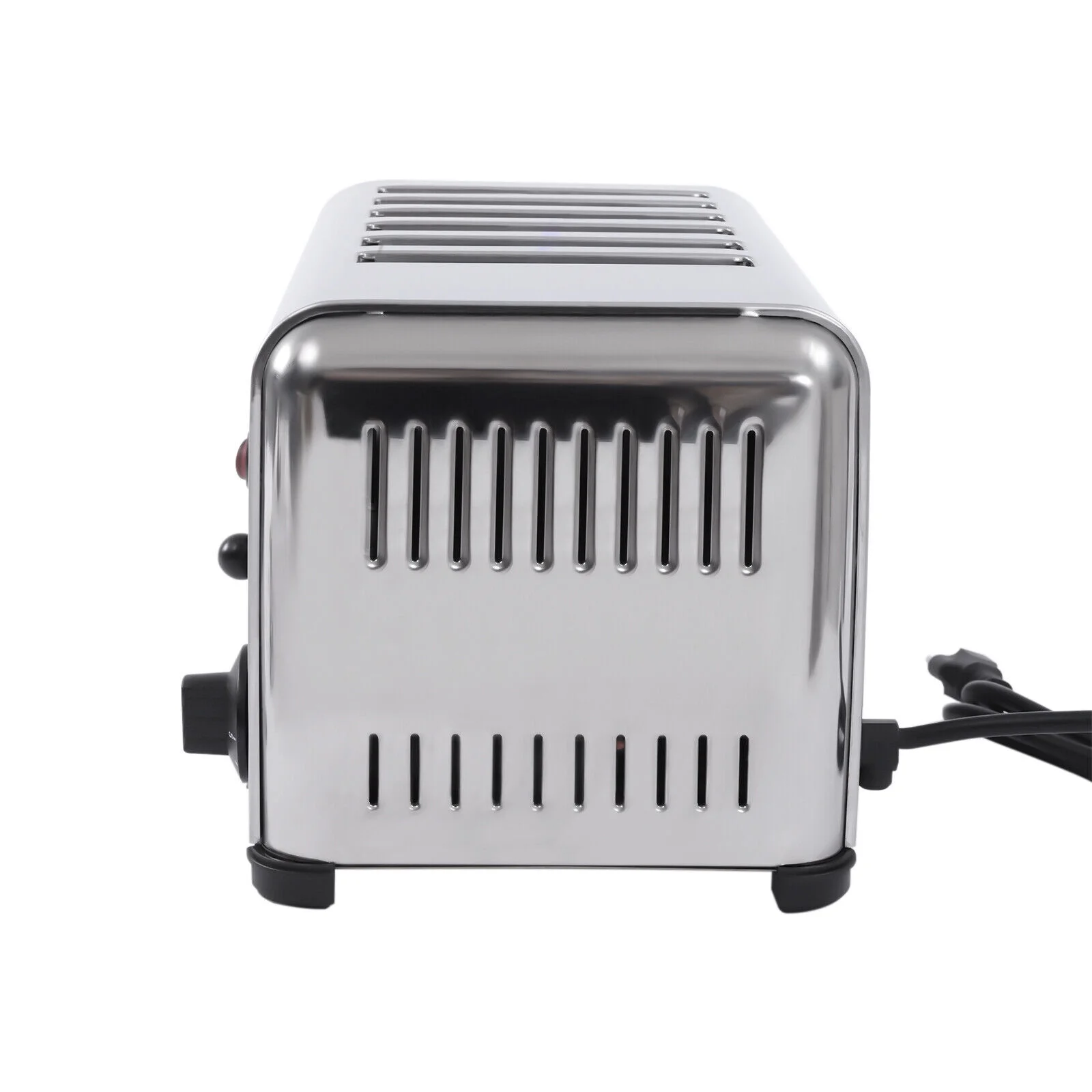 SHZICMY 1680w 6 Slices Pop-Up Electric Toaster Stainless Steel Toaster for Home Restaurant