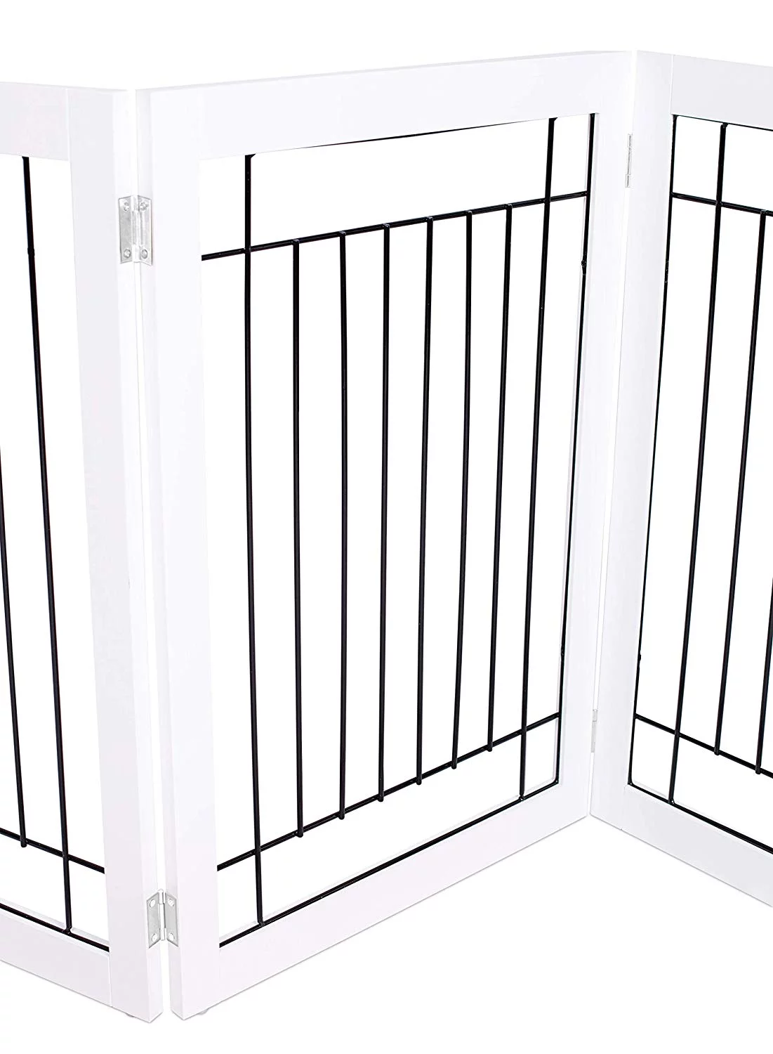 Internet's Best Traditional Wire Dog Gate - 3 Panel - 30