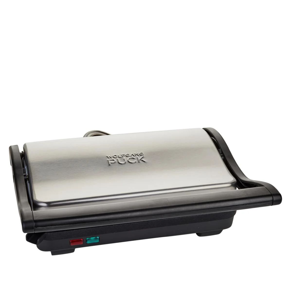 Wolfgang Puck 1,000-Watt Panini Grill with Recipes Model Open Box