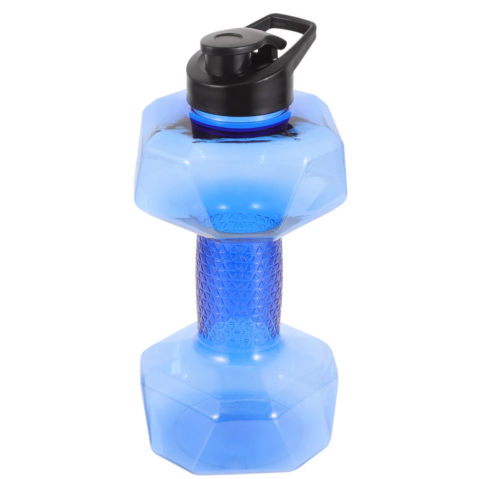 Eease Portable Dumbbell Water Bottle Flip Lid Sport Drinking Bottle