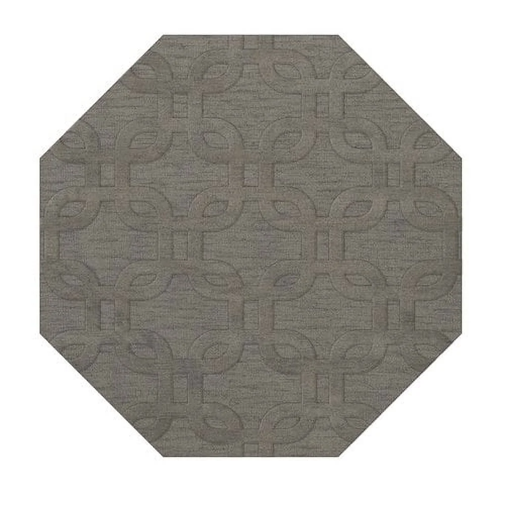 Dalyn Dover Area Rug DV7 Dv7 Silver Rectangles Loops 9' x 12' Oval