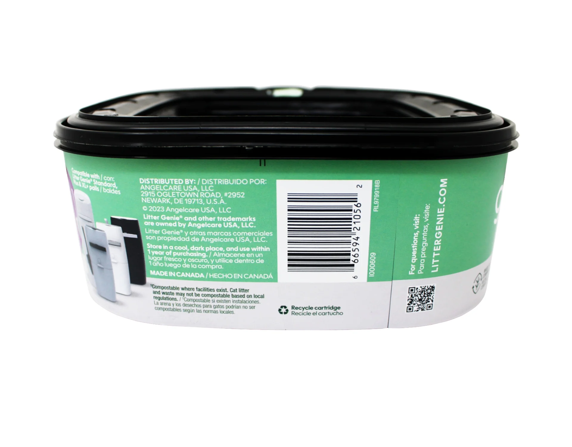 Litter Genie Jumbo Eco refill 28ft, 4 months - 6 Pack