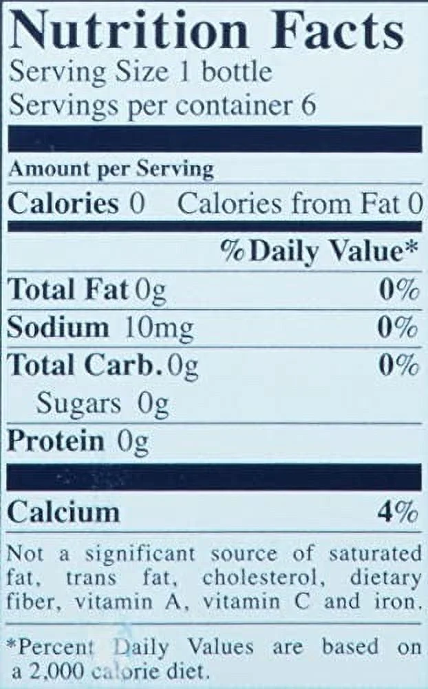 Sparkling Natural Mineral Water, 8.45 Fl Oz. Glass Bottle (24 Count)