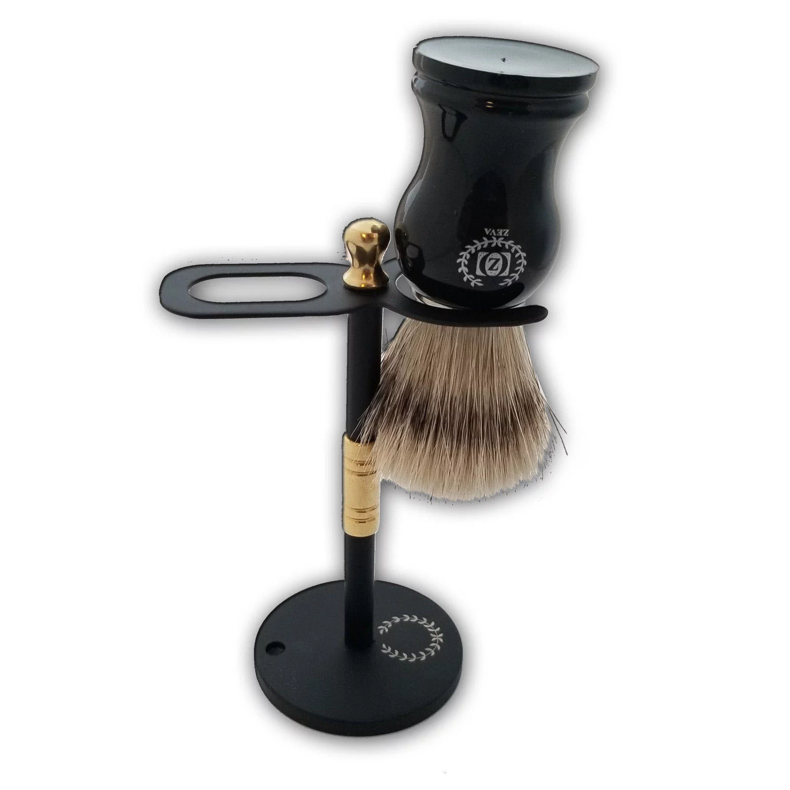 6 piece Mens Mustache Beard Kit Brush Boar Grooming Shaving Trimmer Knife Set