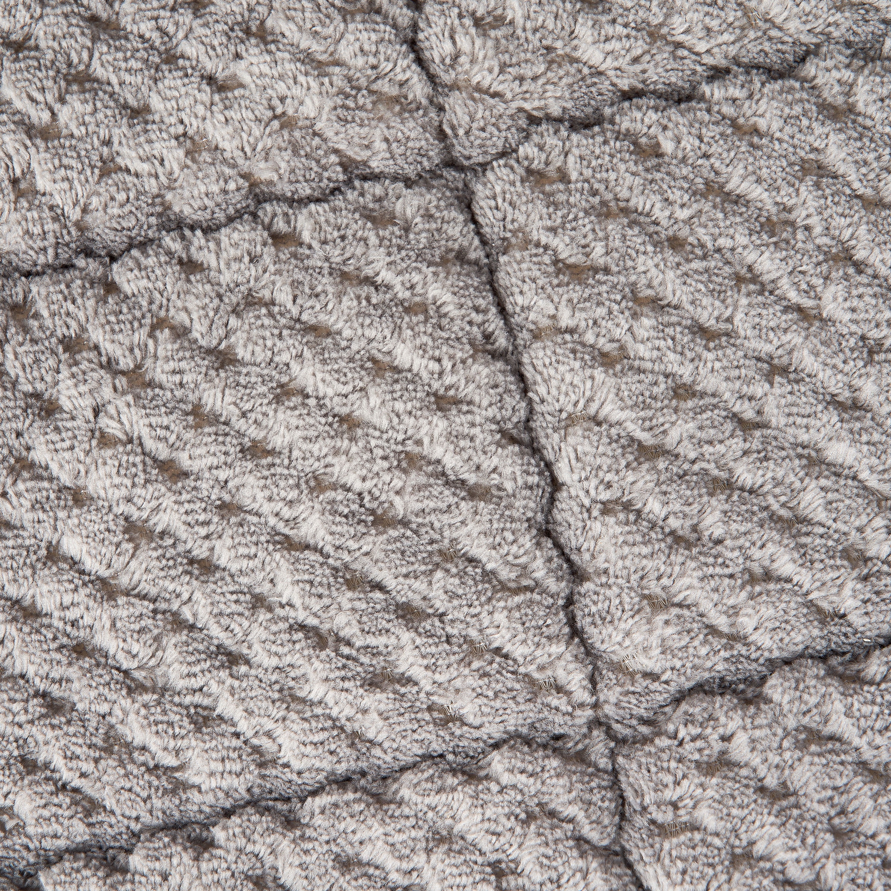 Vibrant Life Large Cozy Luxe Crate Mat Pet Bed, Gray