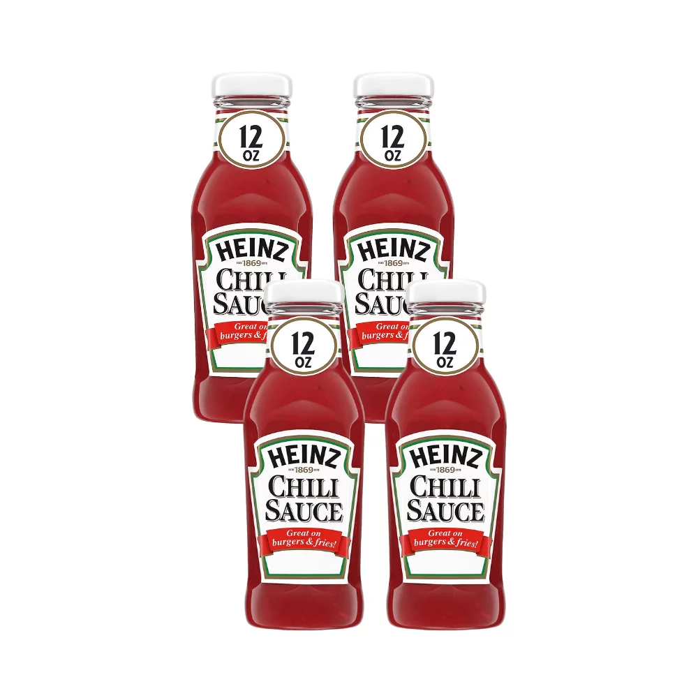(4-Pack) Heinz Chili Sauce, 12 oz. Bottle