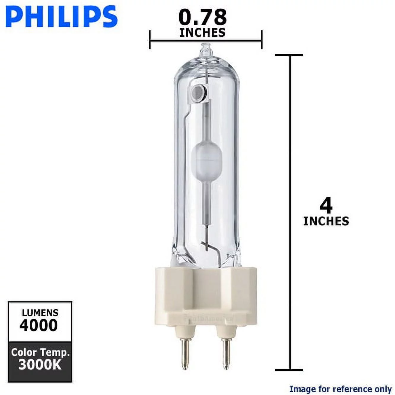 Philips MasterColor CDM-T Elite 35/T6/930 35W G12 3000K C130/E HID Light Bulb
