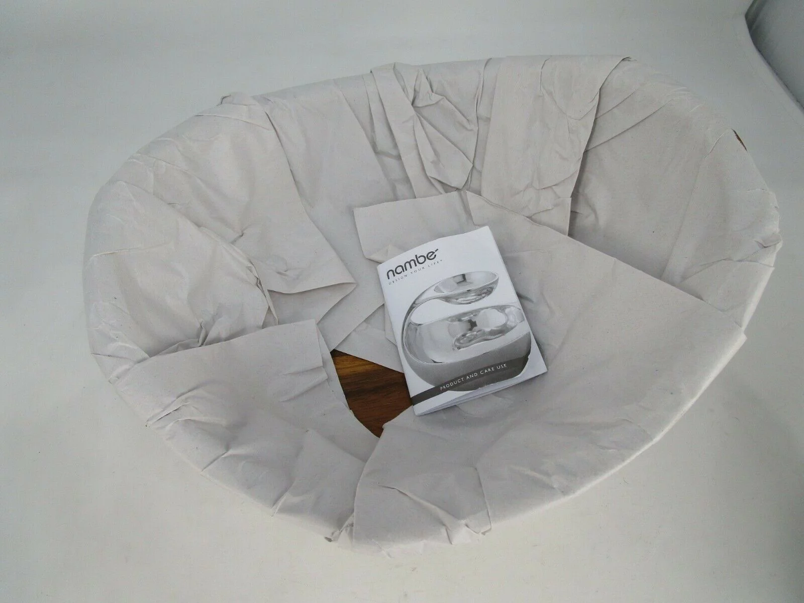 Nambe - Serveware Collection - Harmony Chip and Dip Bowl - Measures at 12