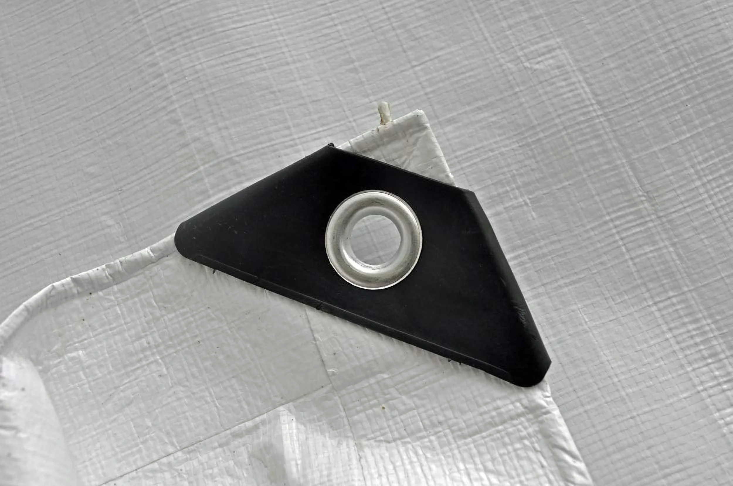 DRY TOP 33040 30' X 40' White Heavy-Duty UV Treated Poly Tarp