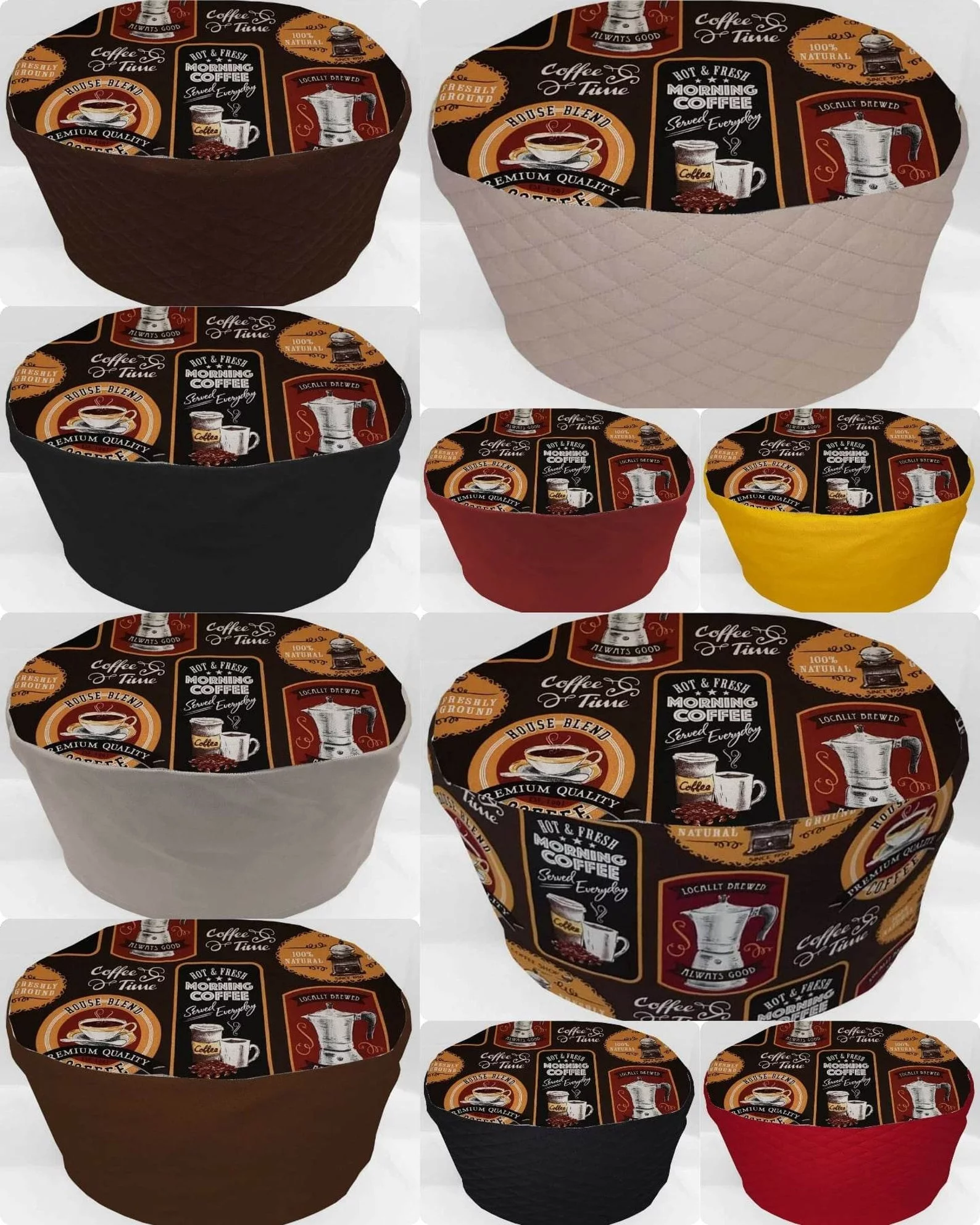 Morning Coffee Slow Cooker Cover by Penny's Needful Things (All Morning Coffee, Large)