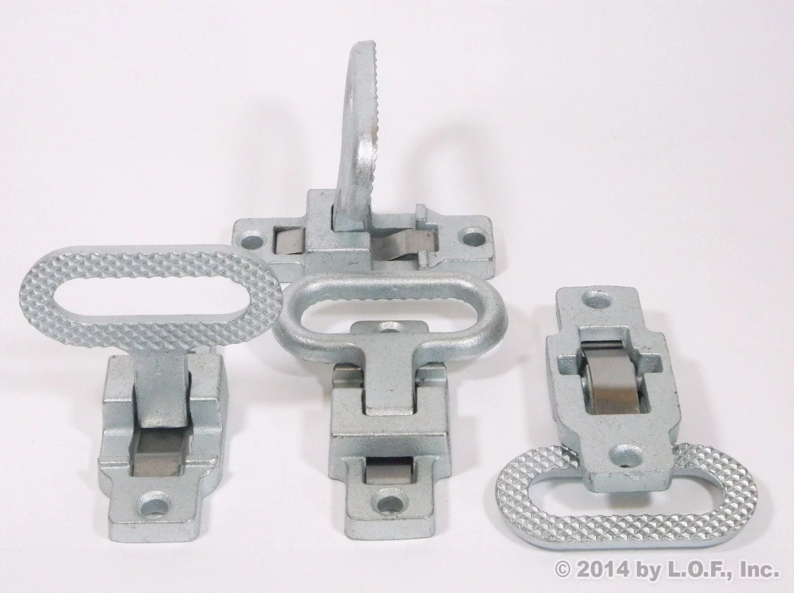 Red Hound Auto 4 Pack Fold Down Utility Bed Body Step Heavy Duty Premium Galvanized Steel Flip Up Folding RV Camper Trailer RV Bus Step-up Safety Non Slip Tread Grab on Assist Handle