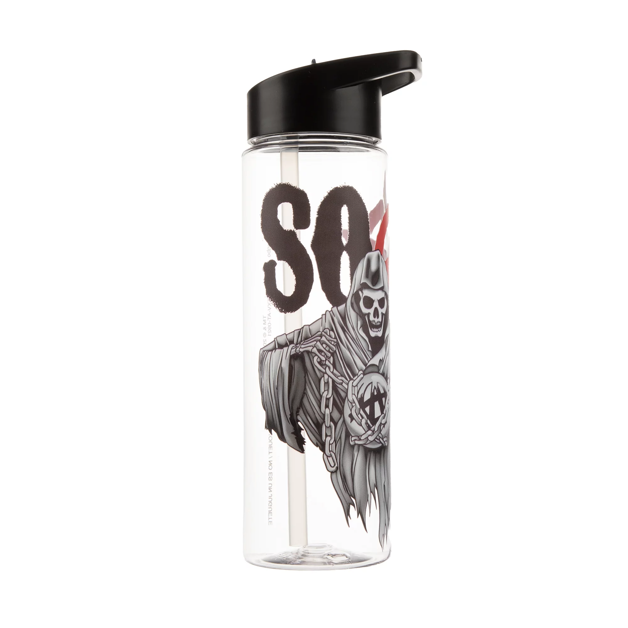 Sons Of Anarchy Tattoo Art 24 Oz Single Wall Plastic Water Bottle