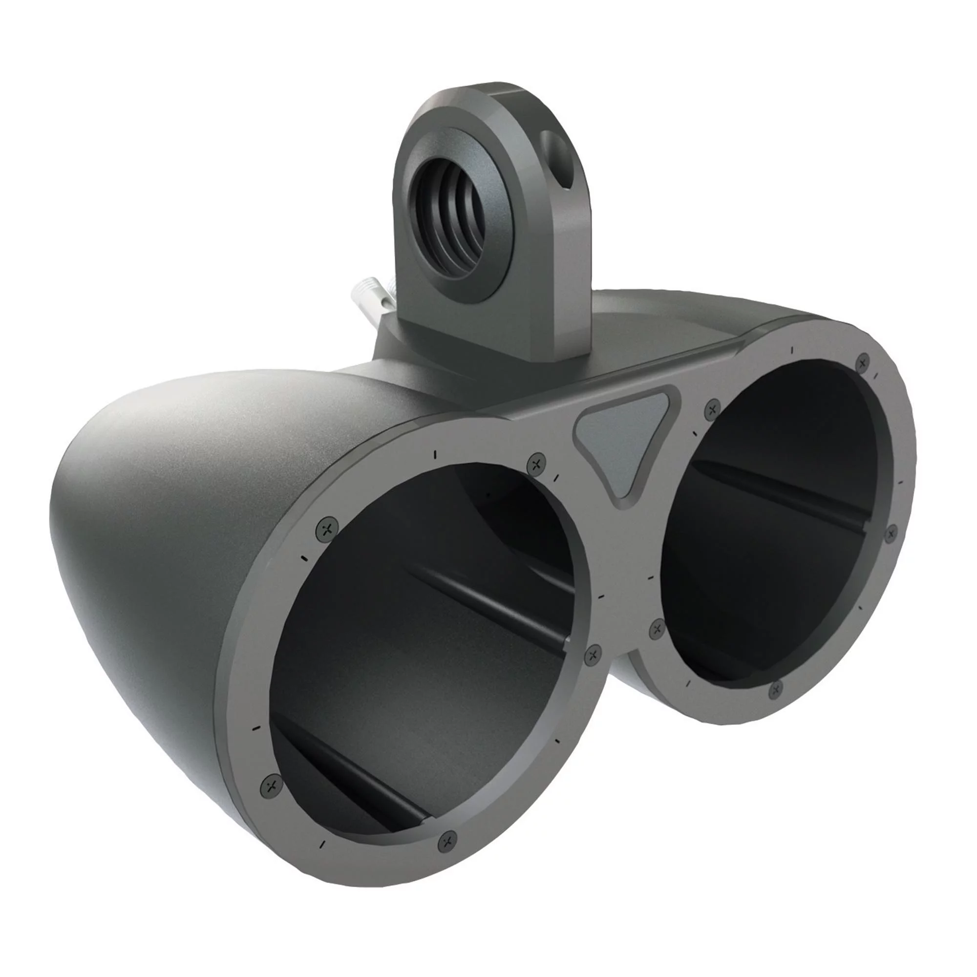 Black Kicker Dual Wake Tower System with Kicker Charcoal 6.5