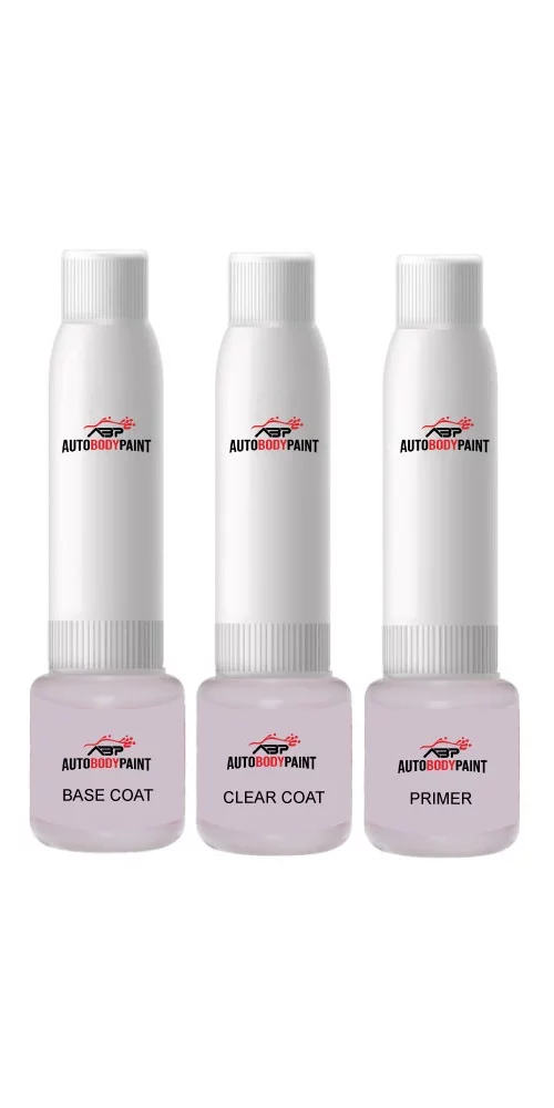 ABP Touch Up Basecoat Plus Clearcoat Plus Primer Spray Paint Kit Compatible with Nx Green Gem 2 Metallic Explorer Ford (WT7515)