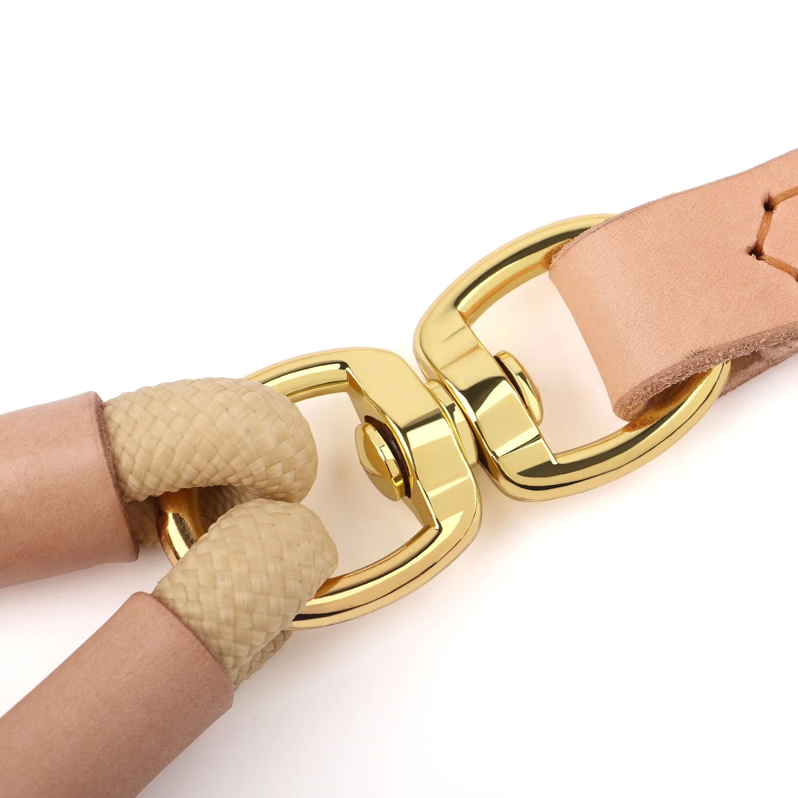 Pet Artist Strong Nylon Dog Leash / Pet Training Twin Rope Leashes 2 Way with Splitter Coupler