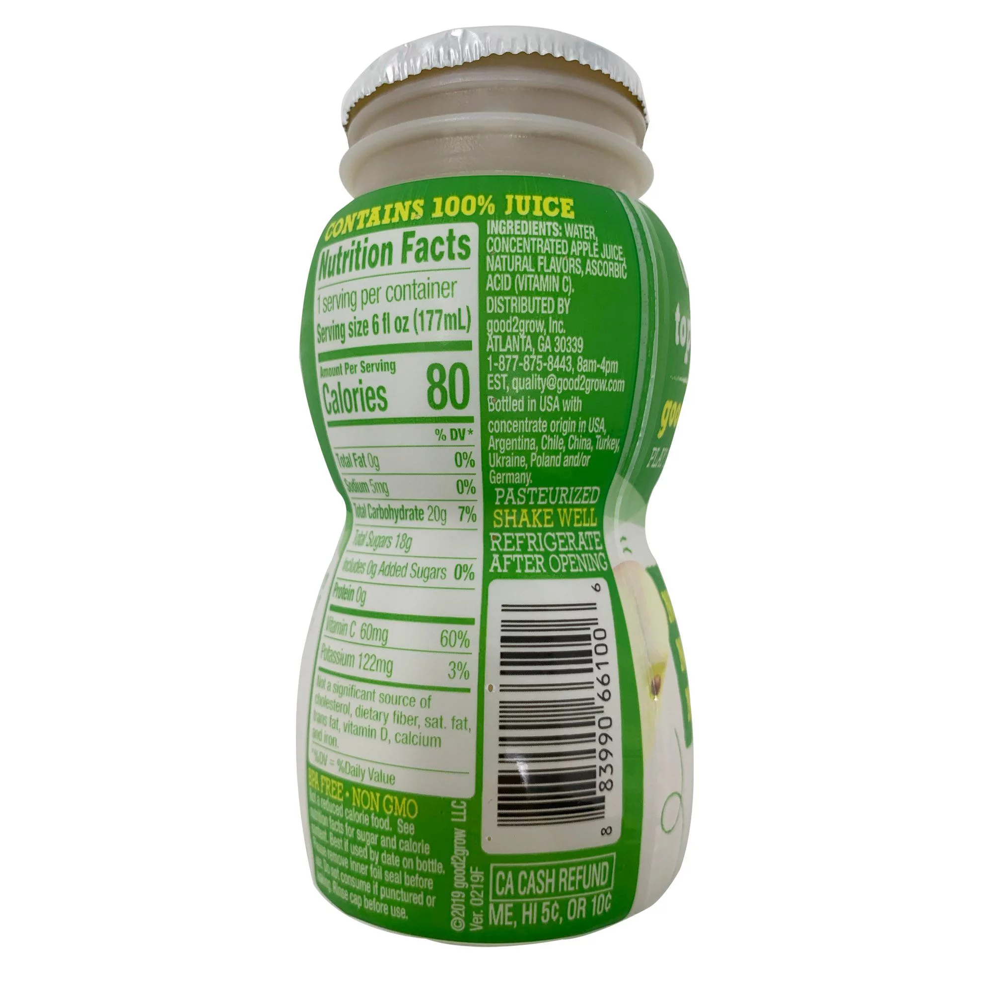 good2grow Character 6 Pack 100% Apple Juice Paw Patrol (Tops Vary), 6oz